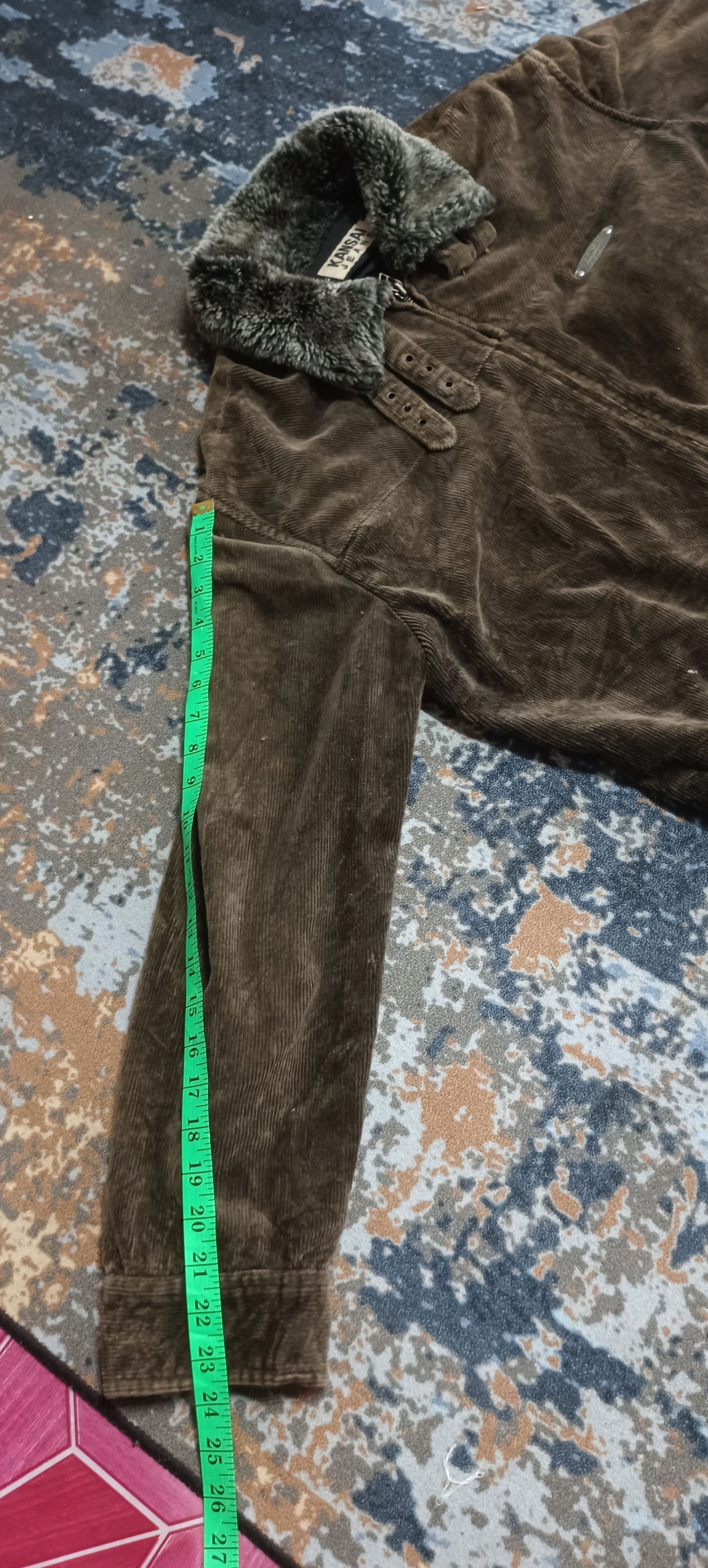 Kansai Yamamoto Kansai Jeans by Kansai Yamamoto Fur Faux Coduroy Jacket Size US L / EU 52-54 / 3 - 12 Thumbnail