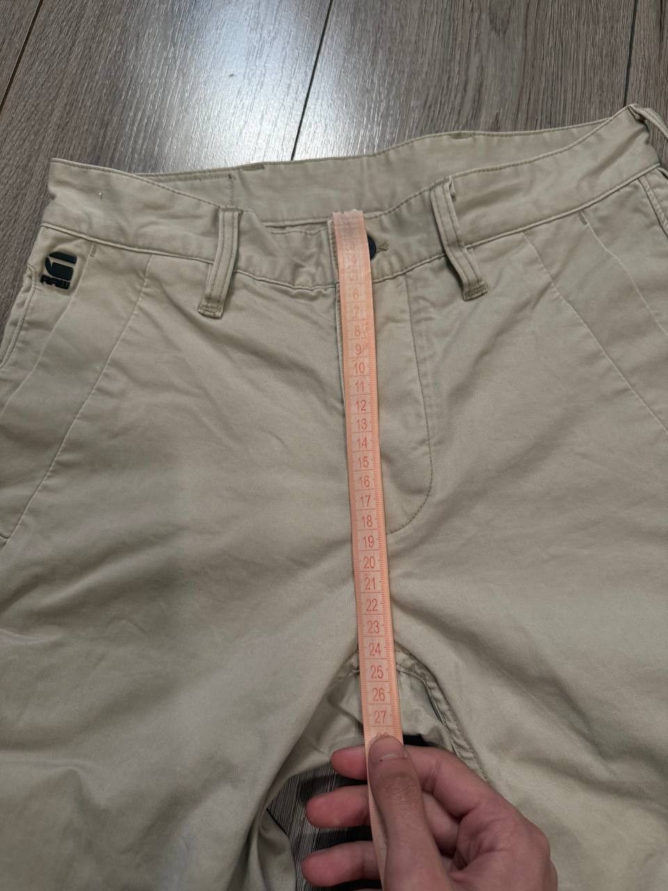 G-Star G-Star Raw Chino Pants Men Slim W28 L32 Beige Size US 28 / EU 44 - 11 Thumbnail