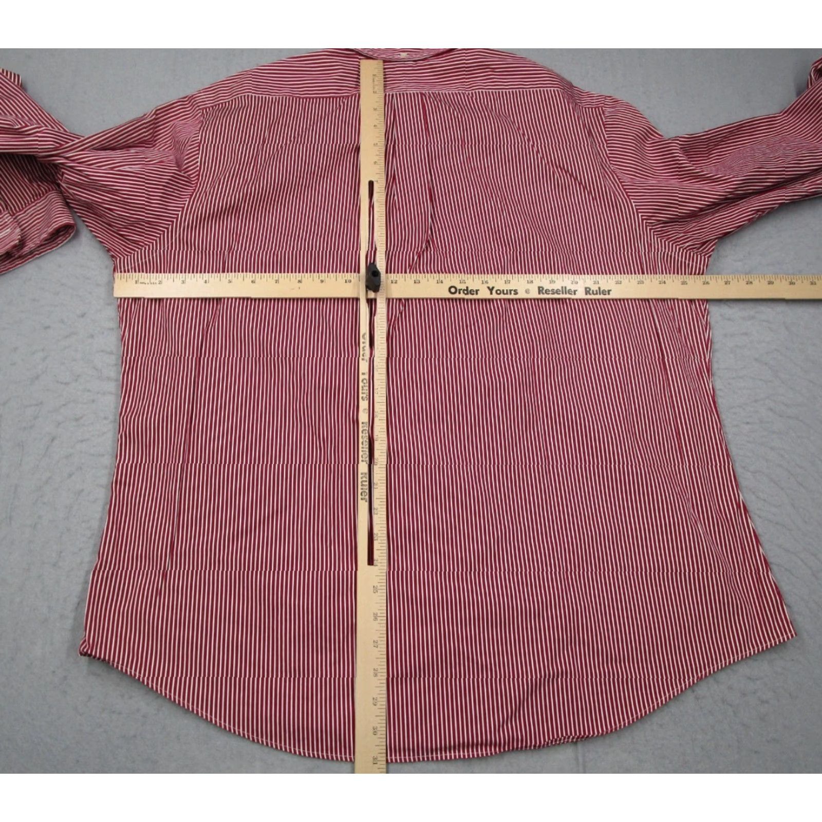 Ralph Lauren VINTAGE Ralph Lauren Shirt Mens 2XL XXL Red Striped Button Up Twill Blue Pony Shirt Mens 2XL Size US XXL / EU 58 / 5 - 4 Thumbnail