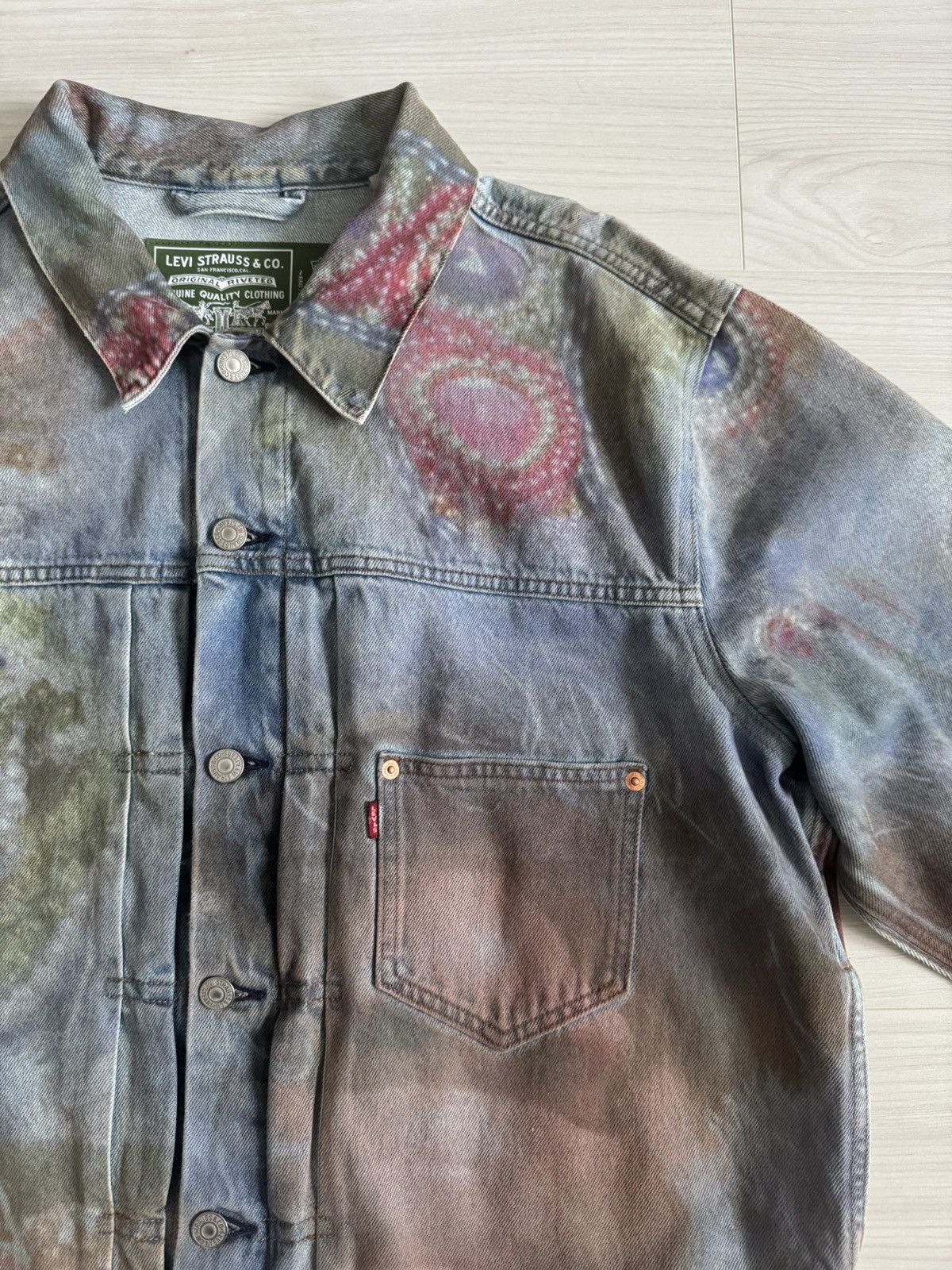 DENIM TEARS × Levi's Denim Tears x Levi’s Big Chief Demond Type-1 Trucker Jacket Size US L / EU 52-54 / 3 - 4 Thumbnail
