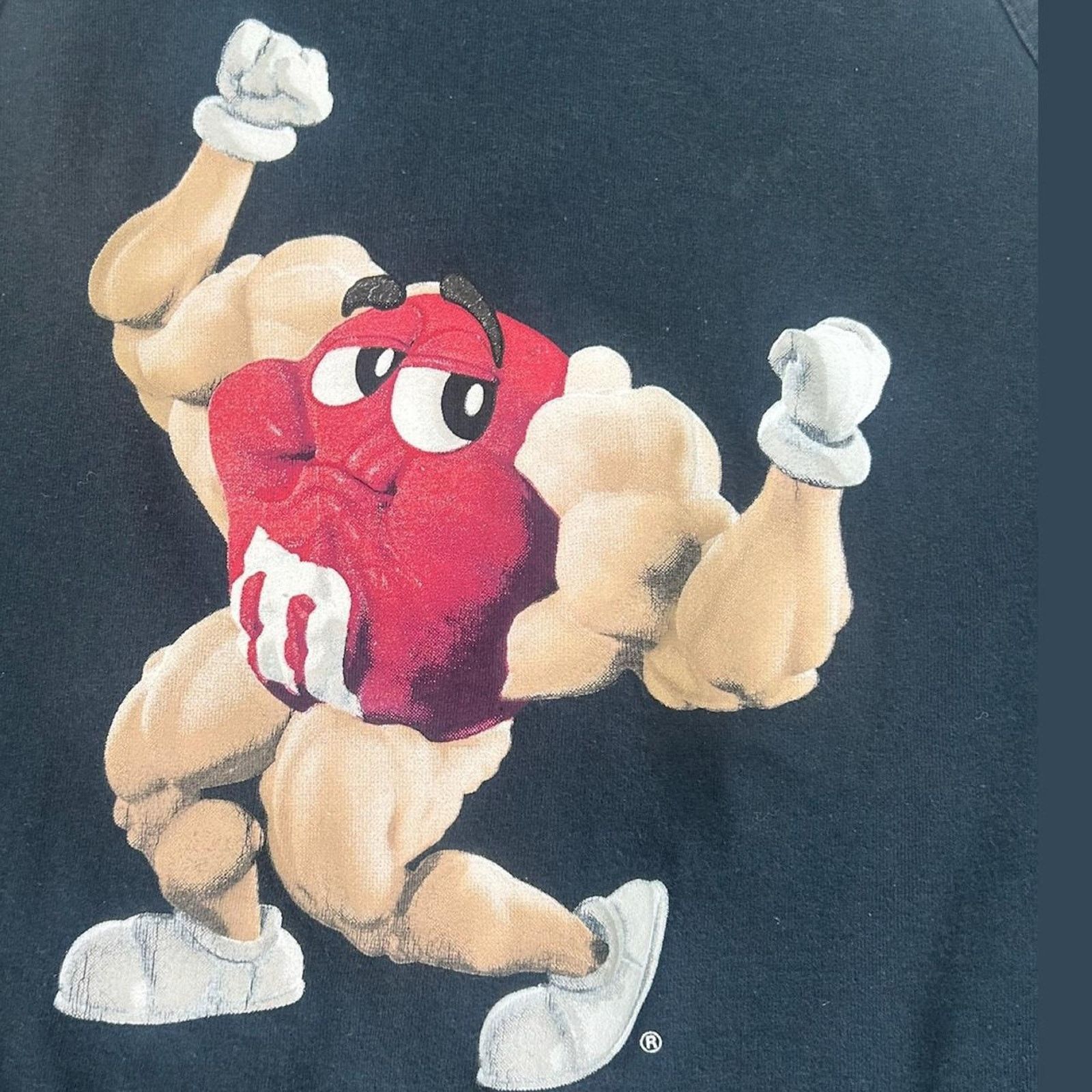 Vintage M&m's vintage tank top red muscle man black men's L Size US L / EU 52-54 / 3 - 2 Thumbnail