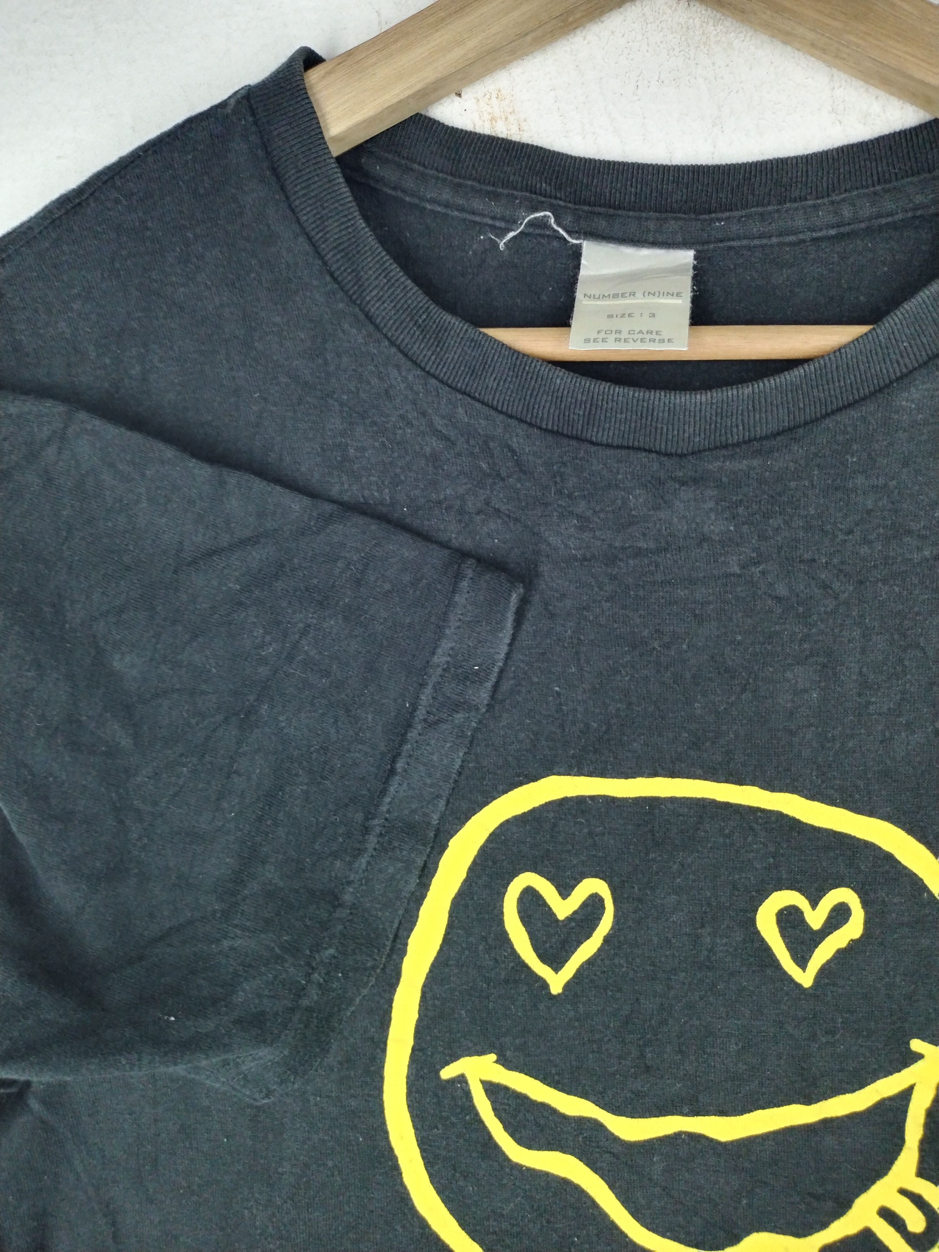 Number (N)ine Number (N)ine Nirvana Smile Face Logo Shirt Size US L / EU 52-54 / 3 - 4 Thumbnail