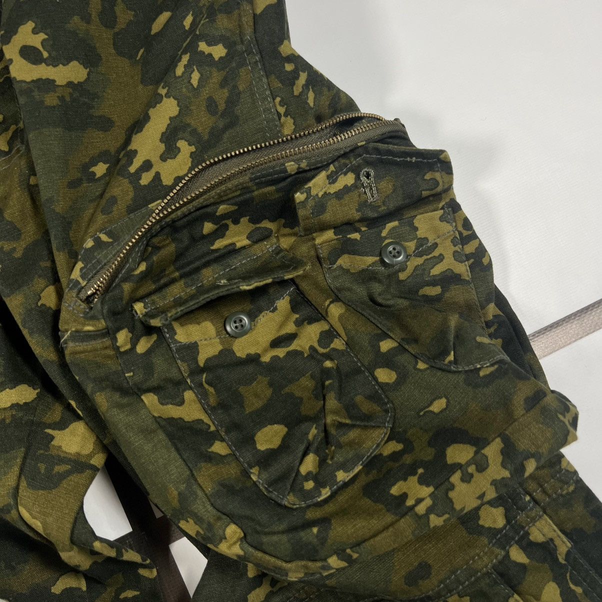 PPFM |[ 2002 PPFM Camo Multi-Pocket Cargo Trousers ]| Size US 30 / EU 46 - 6 Thumbnail