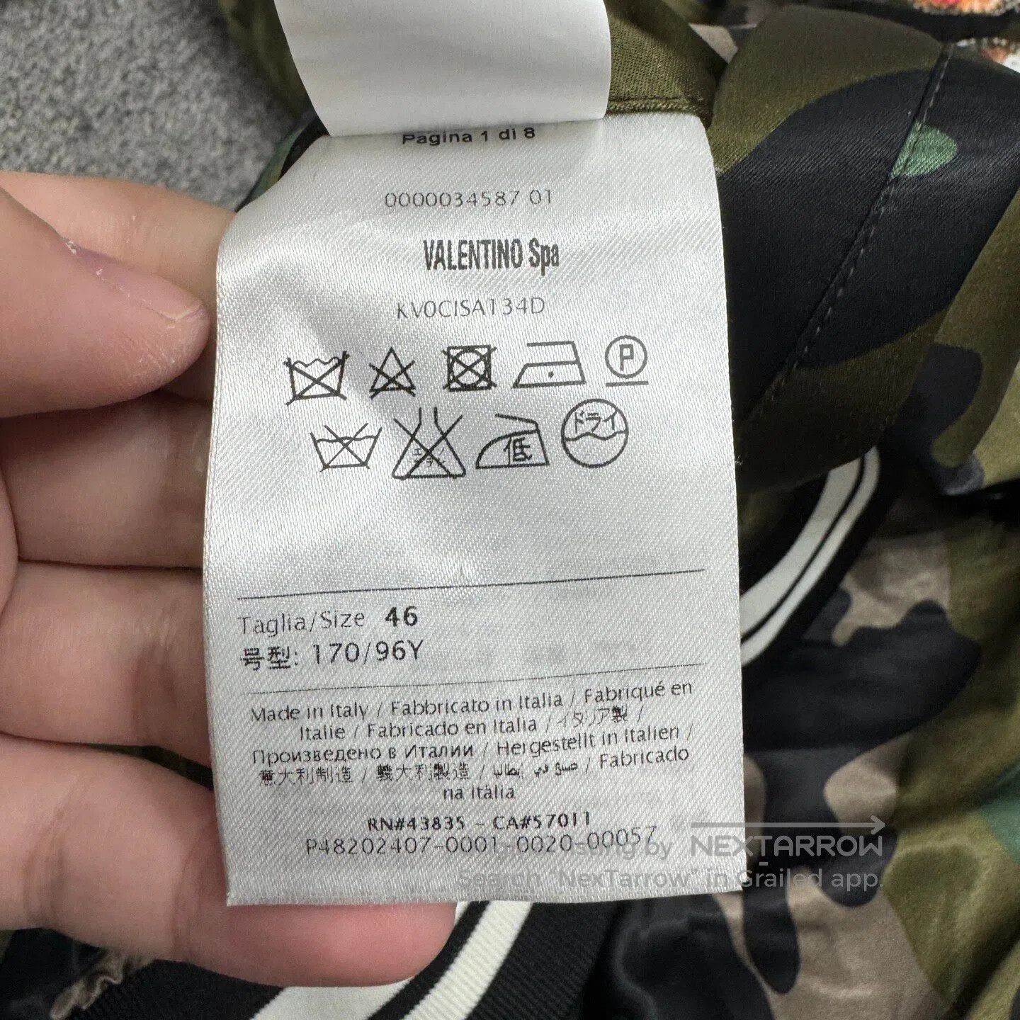 Valentino #REF! Size US S / EU 44-46 / 1 - 5 Thumbnail