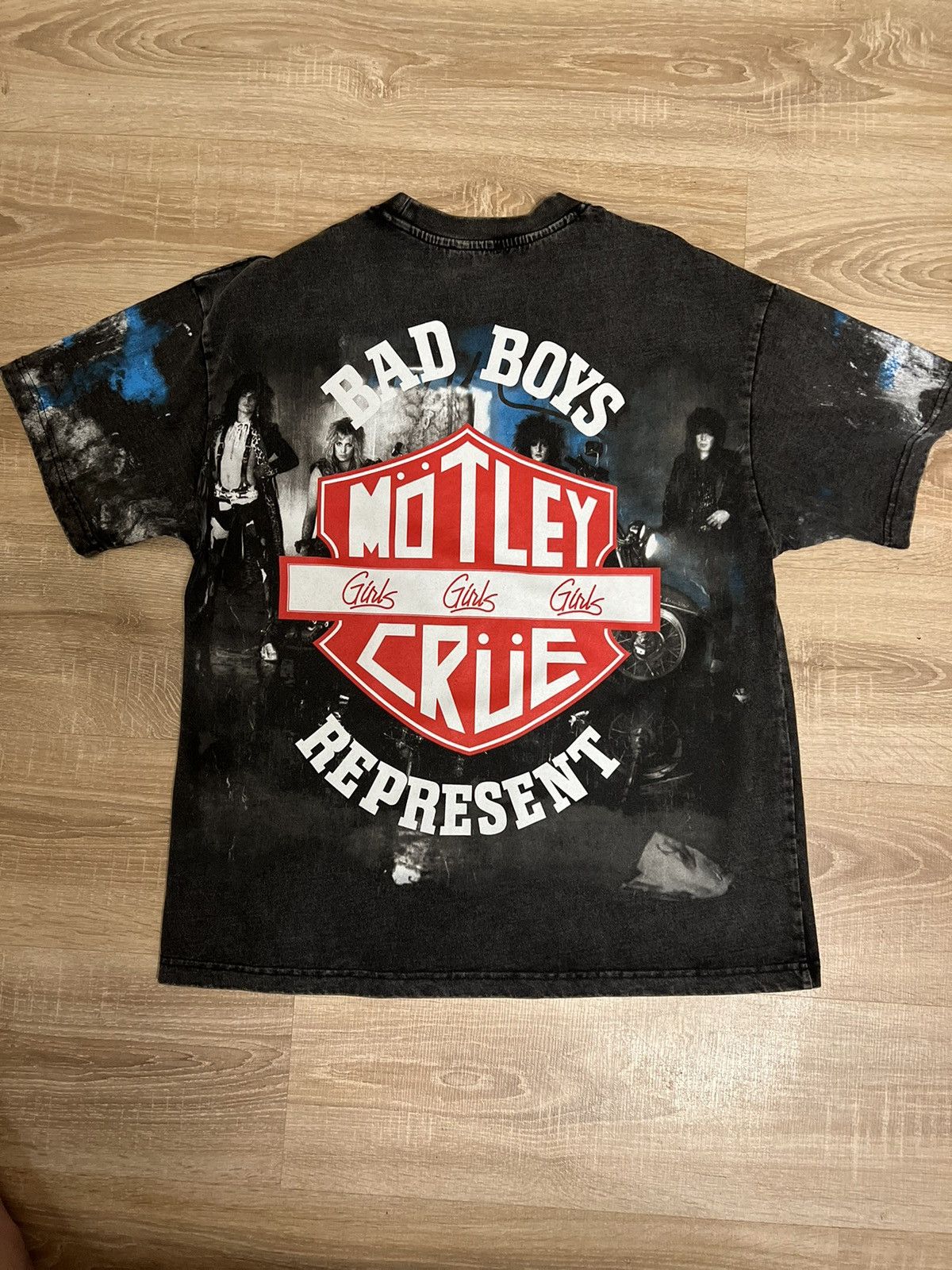 Japanese Brand × Vintage Motley crue band t shirt Size US L / EU 52-54 / 3 - 2 Thumbnail