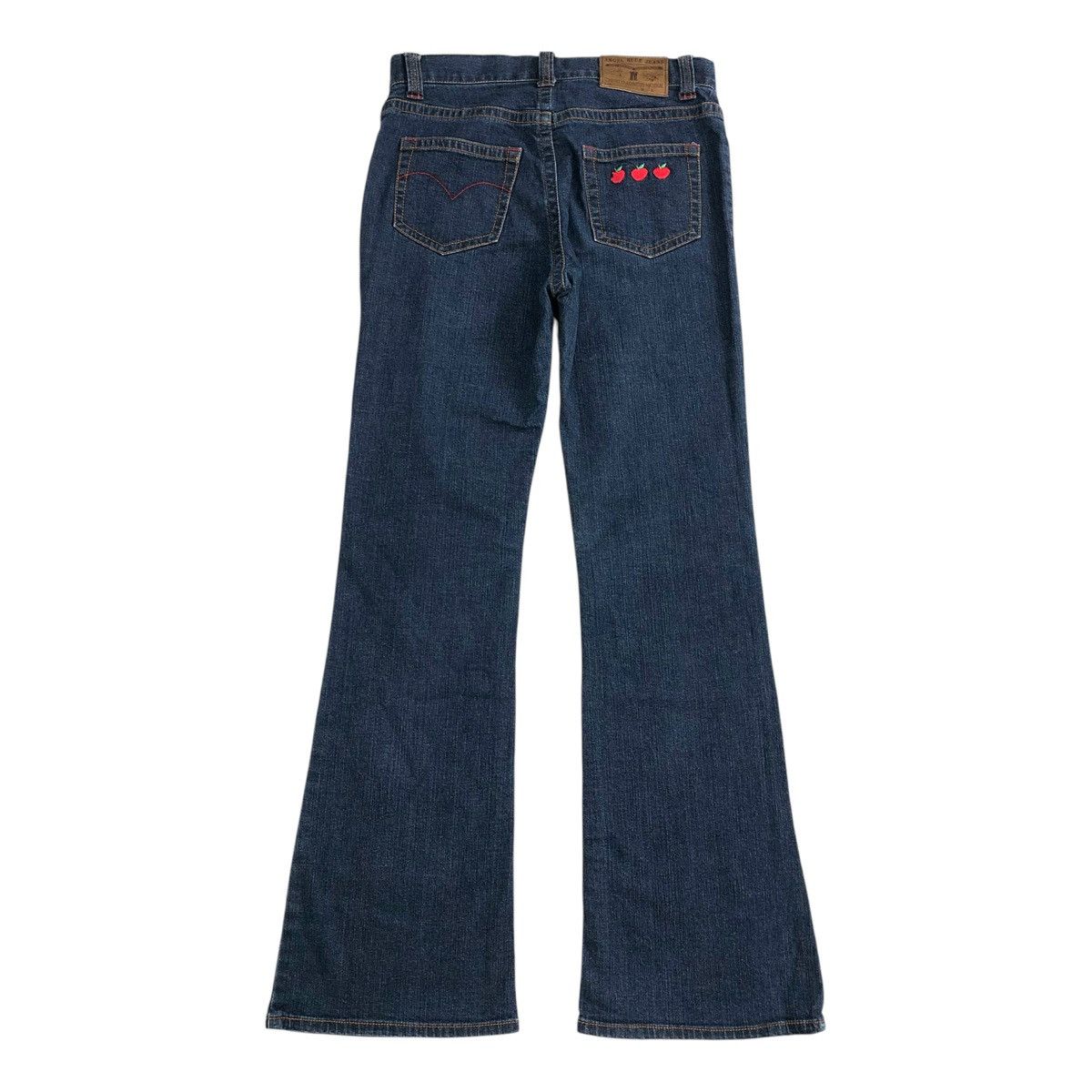 Angel Blue × If Six Was Nine × Le Grande Bleu (L.G.B.) Y2K Angel Blue Flared Jeans BootCut Denim Size US 27 - 16 Thumbnail
