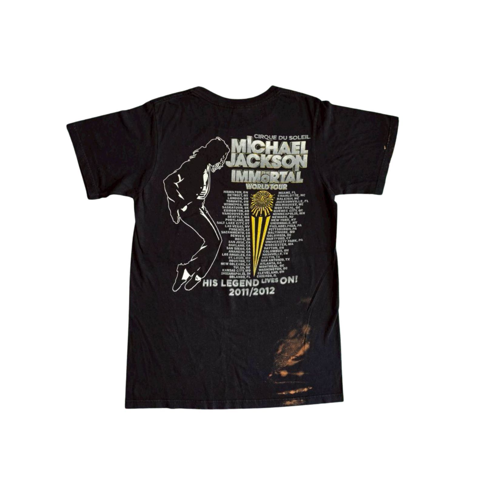 Anvil michael jackson world tour faded t shirt 17.5/26 Size US S / EU 44-46 / 1 - 2 Thumbnail
