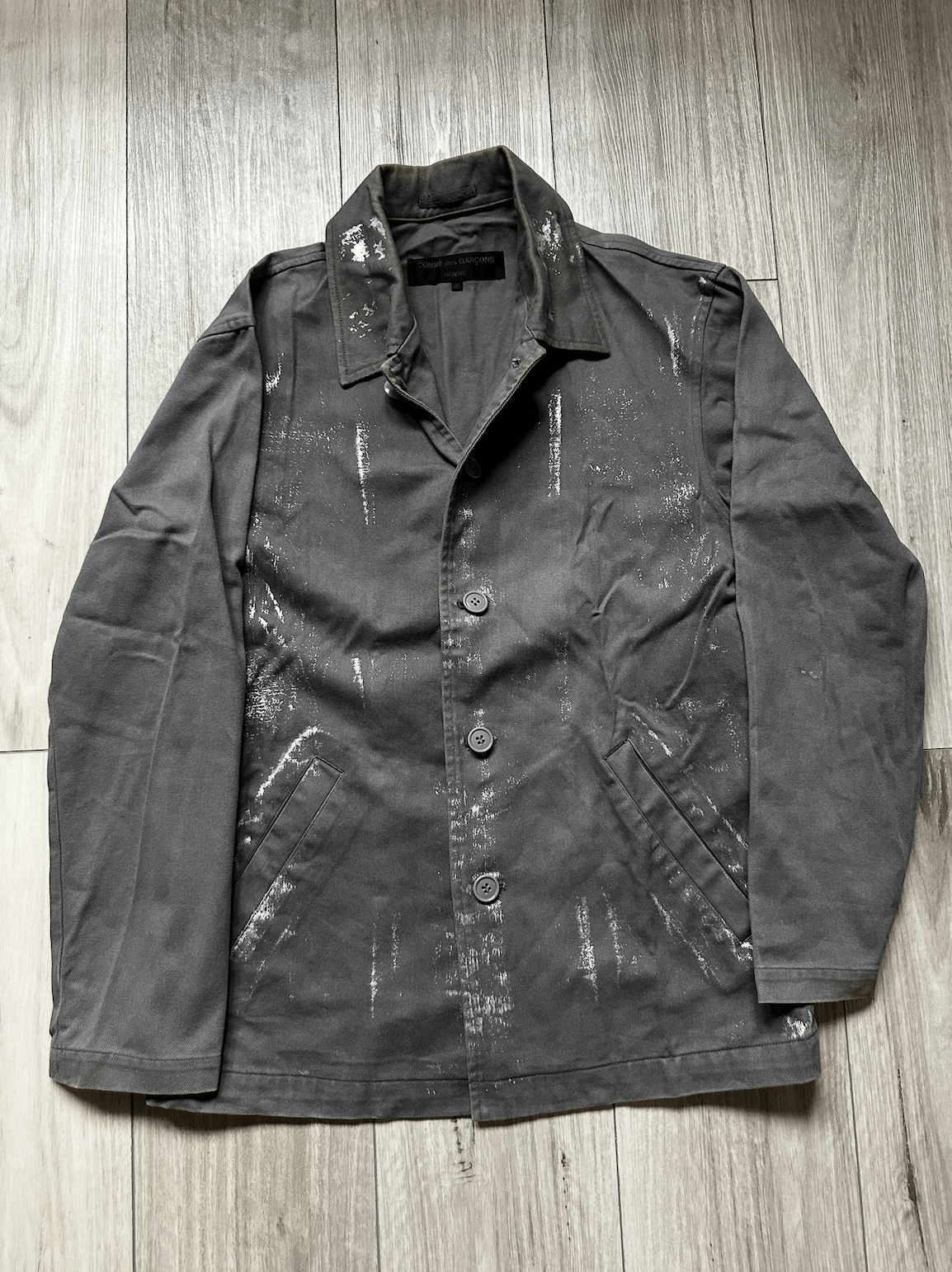 Comme des Garcons Homme COMME des GARÇONS AD 2002 Painter Work Jacket Size US L / EU 52-54 / 3 - 2 Thumbnail