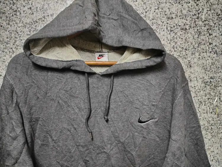 Nike × Vintage Vintage Nike Distressed Faded Hoodie Size US M / EU 48-50 / 2 - 3 Thumbnail