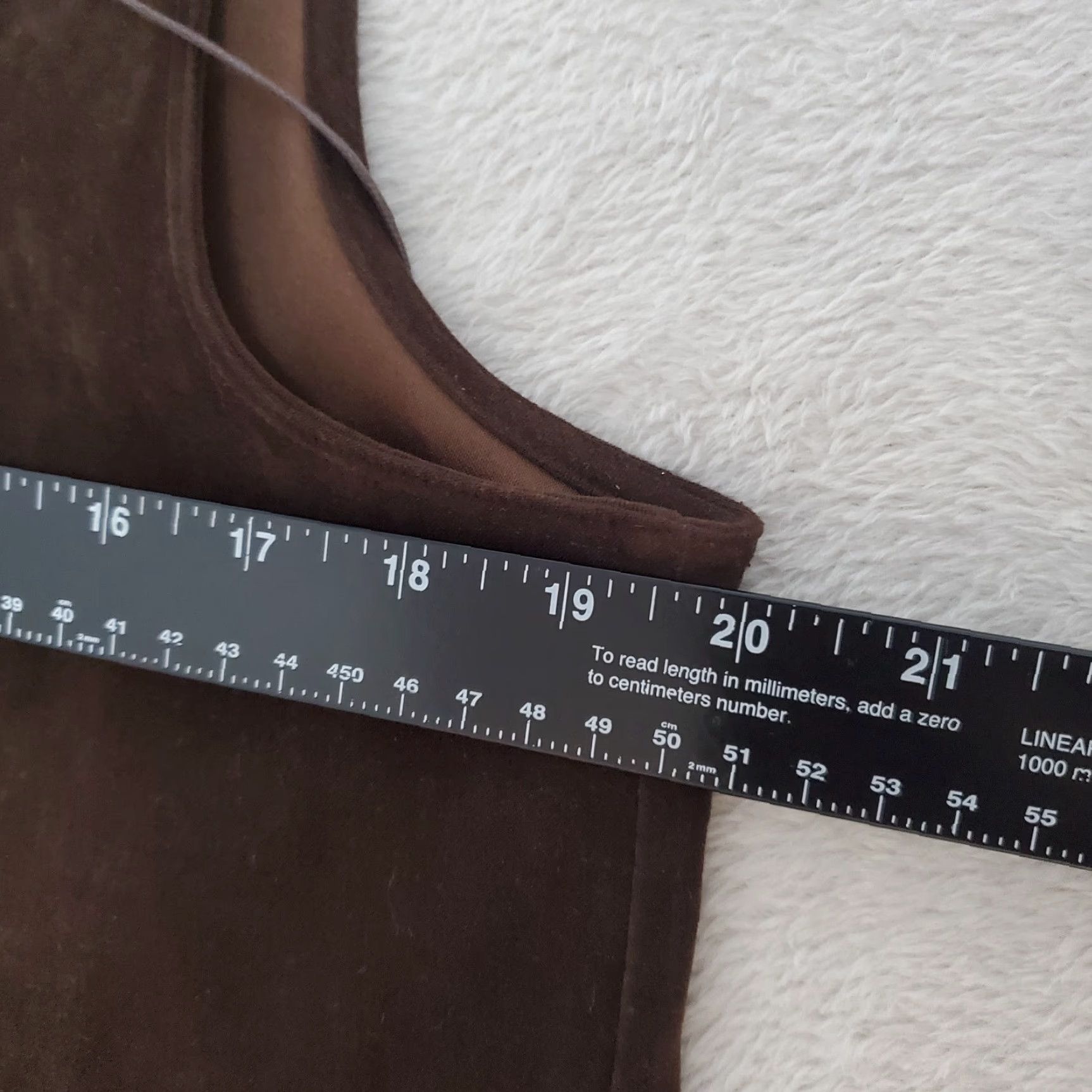 Vintage Westbound Dress Women L Brown Maxi Faux Suede Sleeveless Pockets Western Oversized Bohemian Western Fall Spring Summer Womens Size L / US 10 / IT 46 - 7 Thumbnail