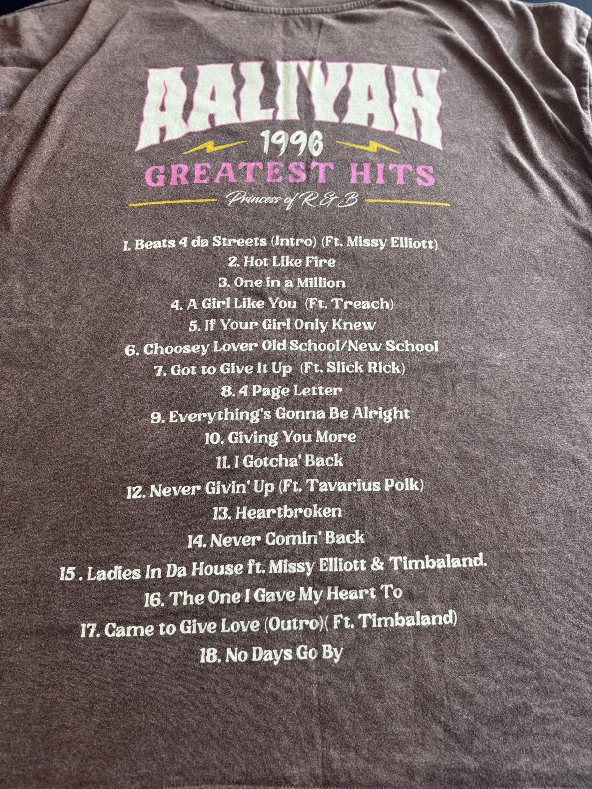 Other Aaliyah Vintage Graphic T-Shirt Size US L / EU 52-54 / 3 - 4 Thumbnail
