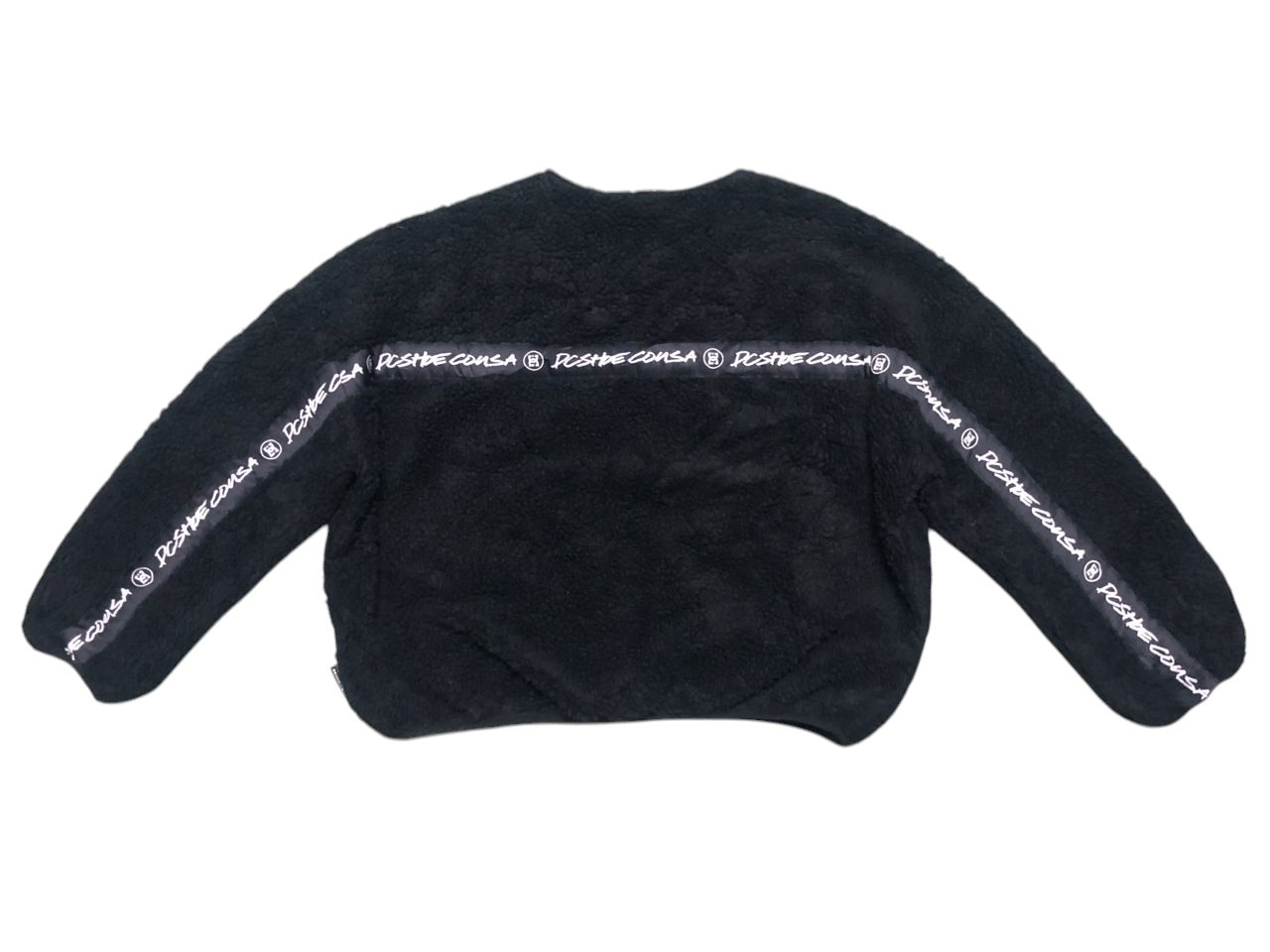 DC × Girl Skateboards DC Shoes Sherpa fleece Crop jacket Side Tape Size M / US 6-8 / IT 42-44 - 1 Thumbnail