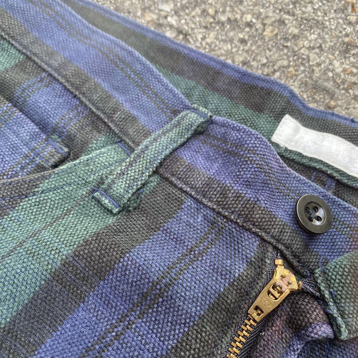 Designer × Karl Helmut Karl Helmut SAMPLE Checkered Cotton Pants Size US 32 / EU 48 - 7 Thumbnail