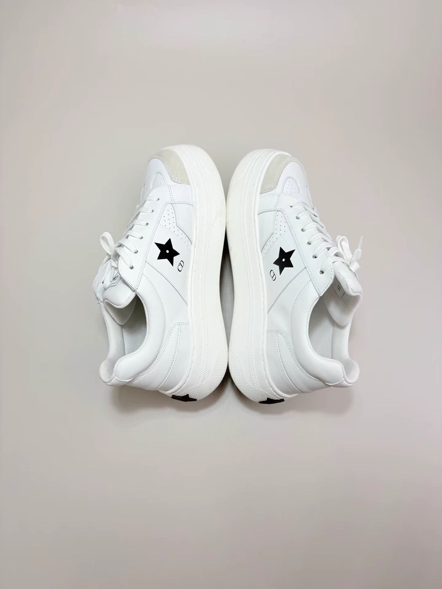 Dior DIOR Star Thick-soled White Shoes K1 Size US 9 / IT 39 - 5 Thumbnail