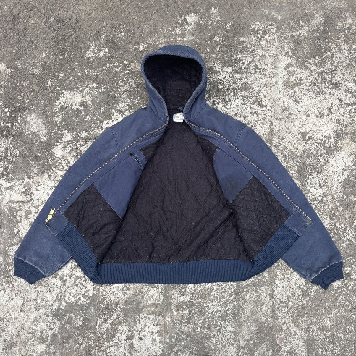 Carhartt Vintage Carhartt Active Jacket J140 NVY Size US L / EU 52-54 / 3 - 10 Thumbnail