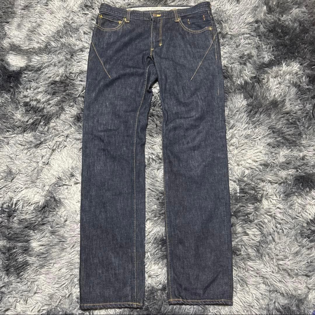 Number (N)ine Darted Musical Note Denim Jeans Size US 31 - 1 Thumbnail