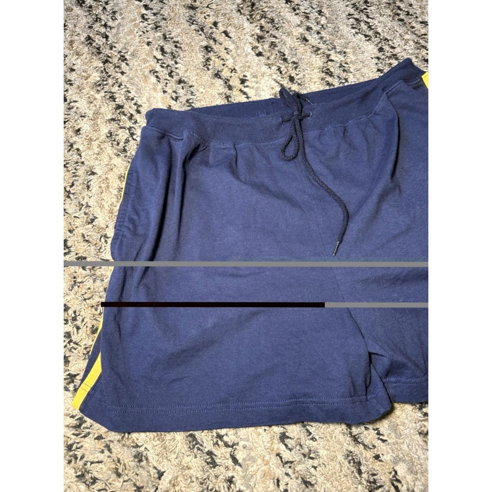 Adidas VINTAGE Adidas Shorts 90s Running Cotton Short Thigh Large Pockets Blue Gym L Mens Size US 33 - 3 Thumbnail