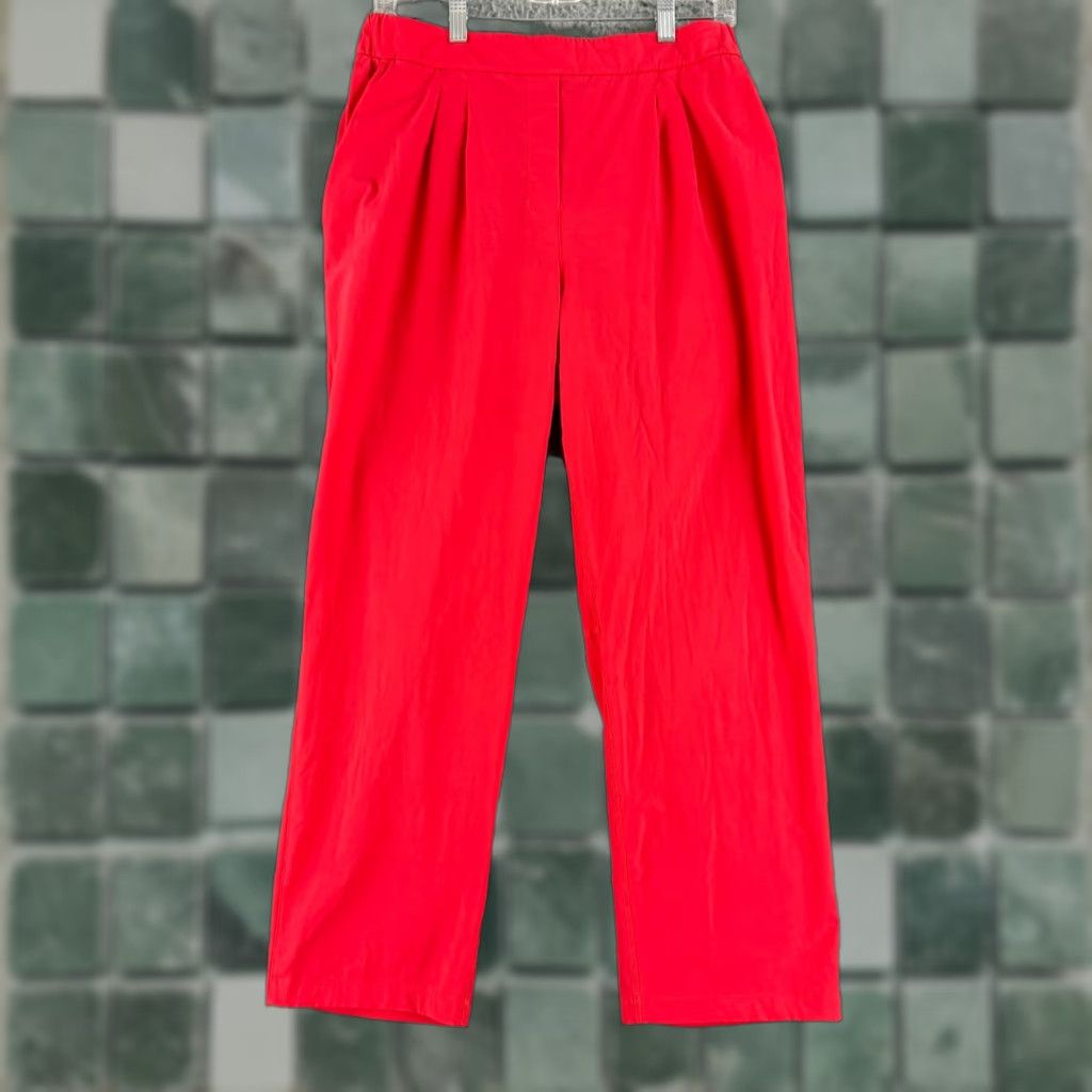 Lululemon Lululemon Your True High Rise Crop Pant Womens Orange Size 8 Pull On Lightweight Pants Size 30" / US 8 / IT 44 - 1 Thumbnail