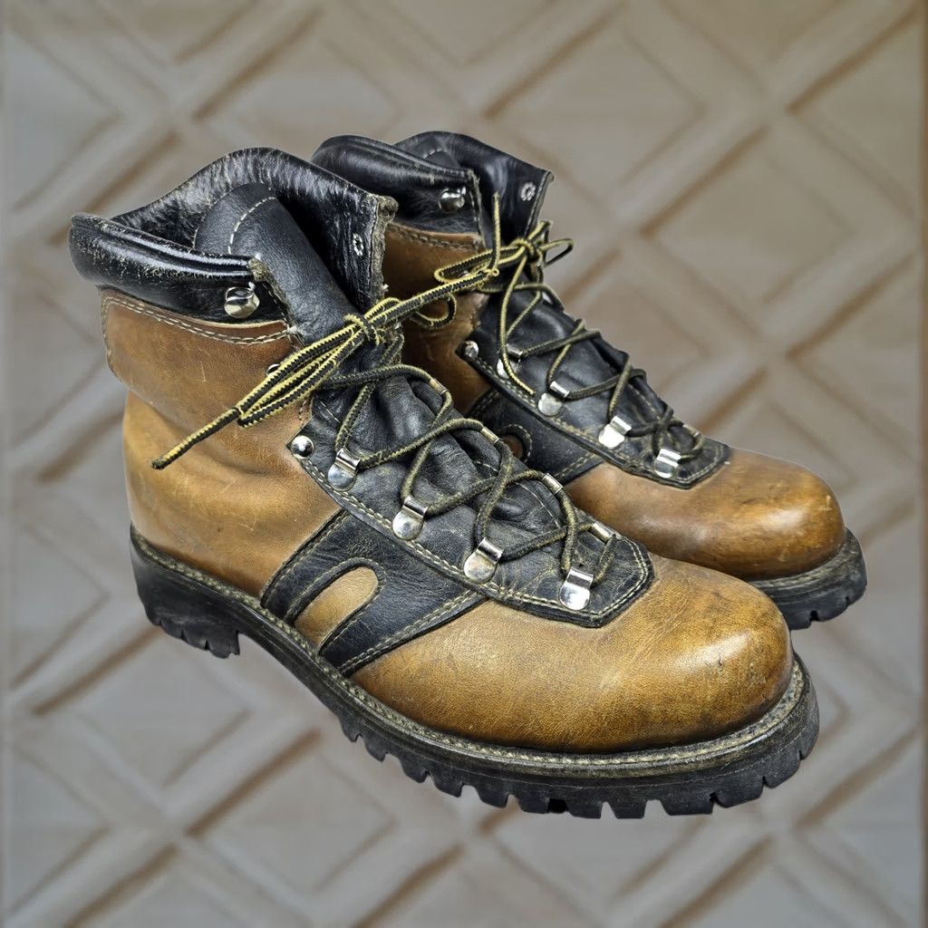 Vintage Altima Combat Boots Men Size 11 W Wide Coyote Brown  display picture 1