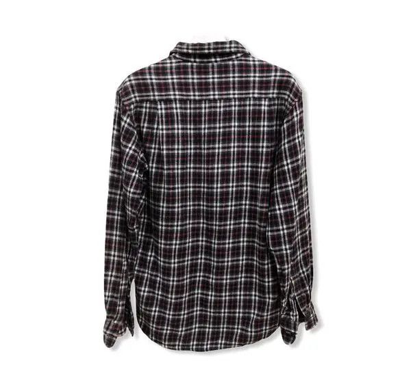 Flannel × Vintage Vintage Plaid Tartan Flannel Shirt 👕 Size US M / EU 48-50 / 2 - 4 Thumbnail