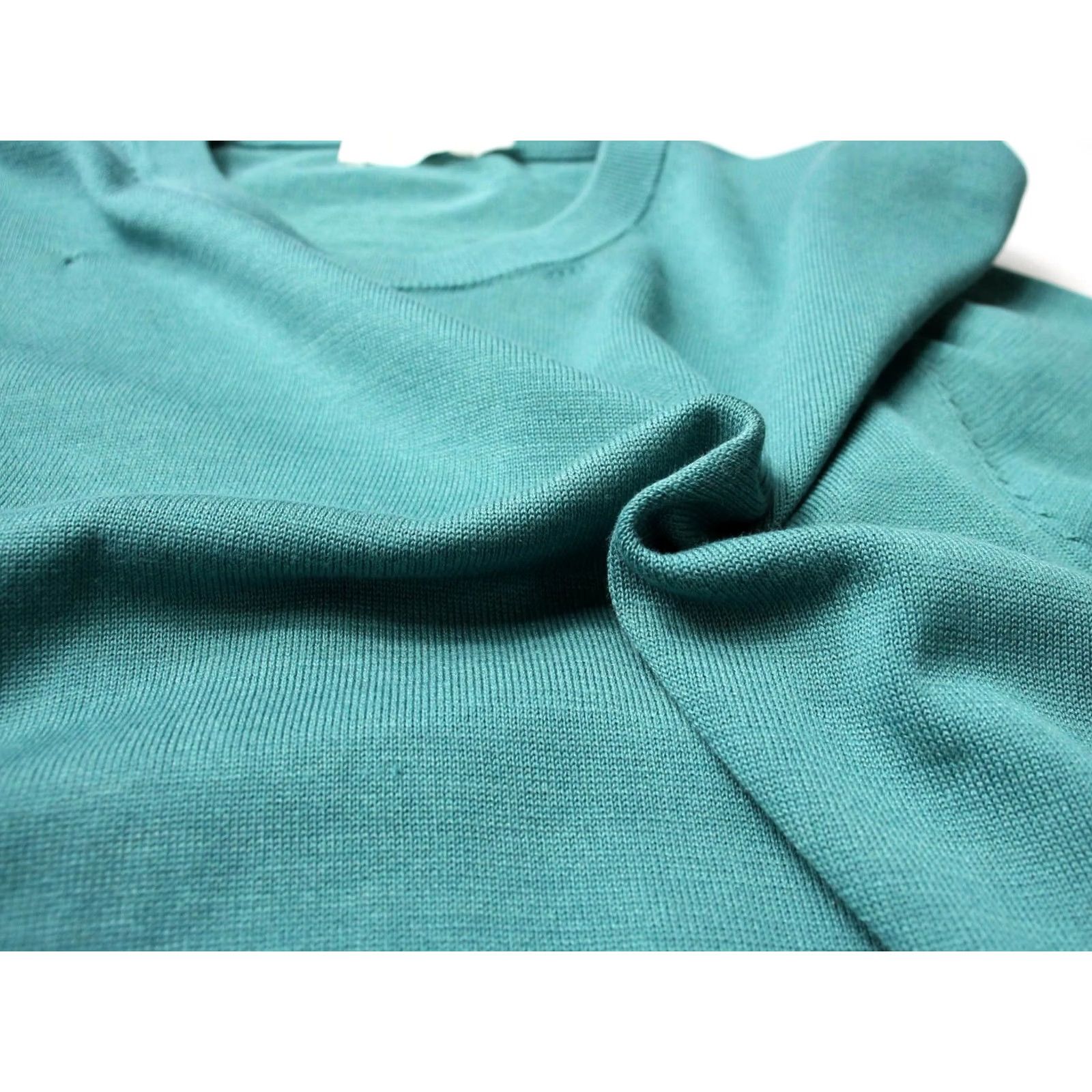 Suitsupply Suitsupply Cotton Silk Jumper Men's LARGE Crew Neck Pullover Size US L / EU 52-54 / 3 - 6 Thumbnail