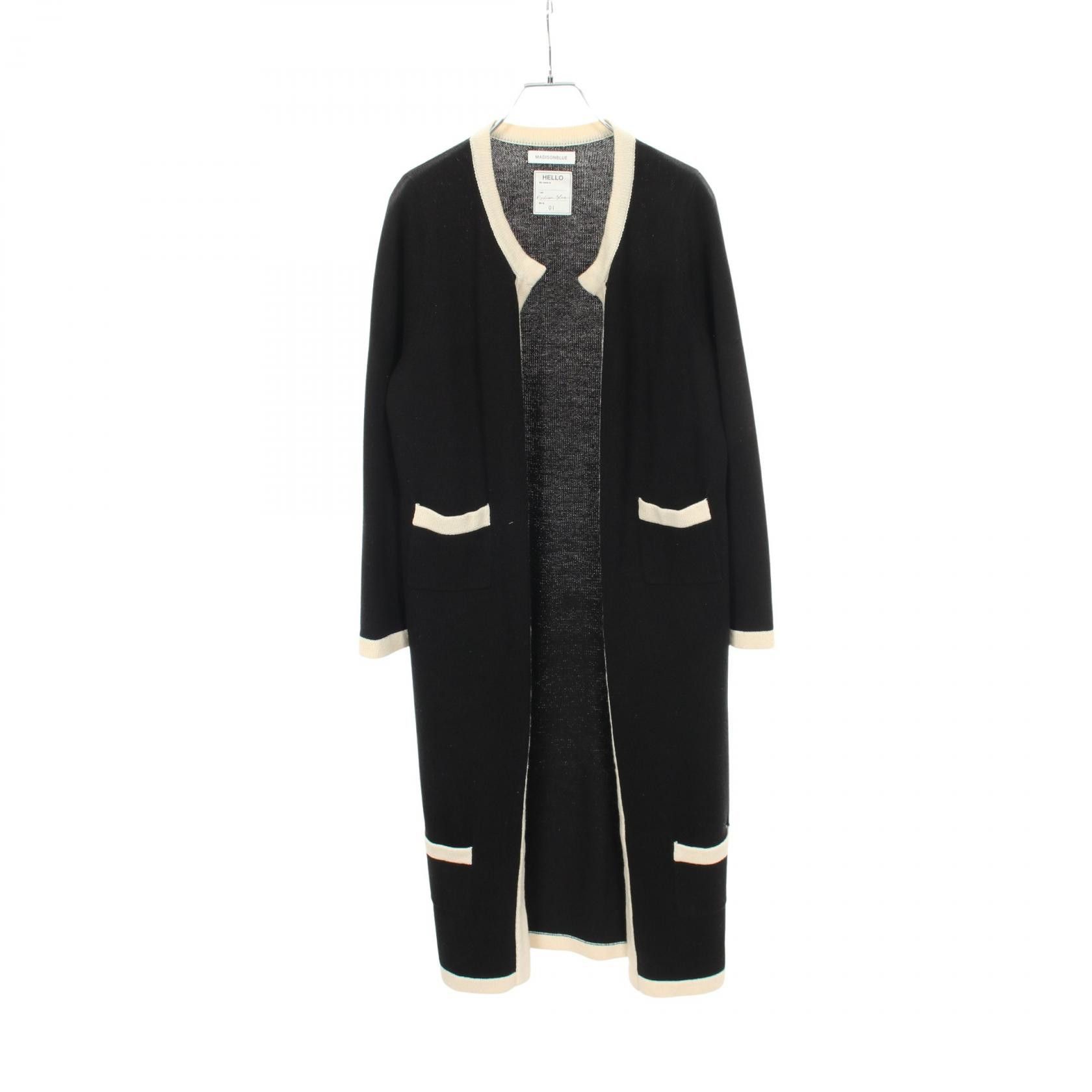 Other Other MADISONBLUE Wool Cashmere Long Cardigan Textile Tops MB184-8012 DUTY FREE for USA Size ONE SIZE - 1 Thumbnail