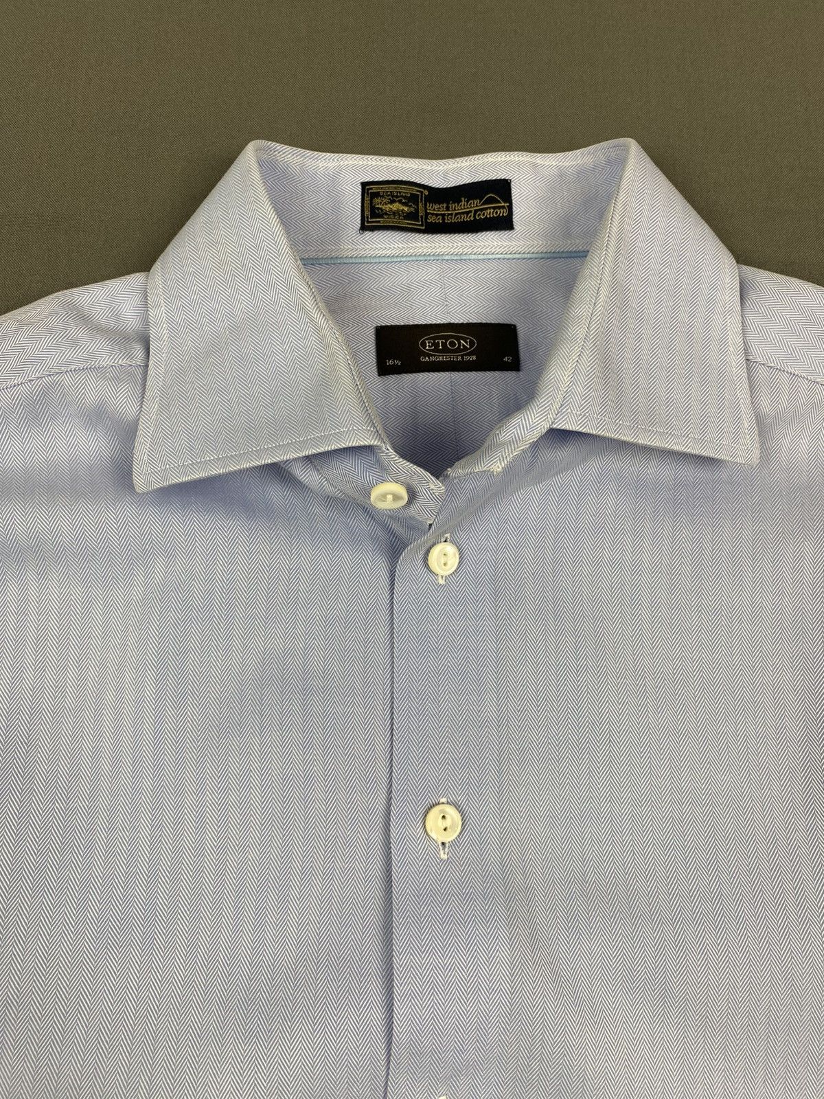 Eton Eton Blue Shirt Cufflinks Size US L / EU 52-54 / 3 - 3 Thumbnail