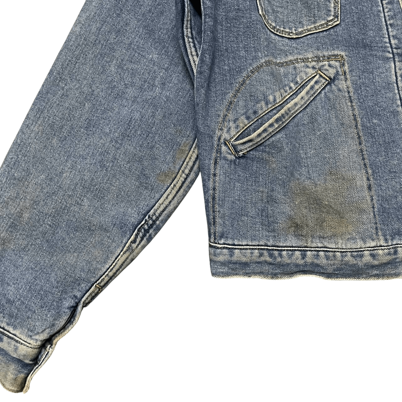 Japanese Brand Vintage 90's Maverick Blue Bell Denim Trucker Jacket Size US M / EU 48-50 / 2 - 5 Thumbnail