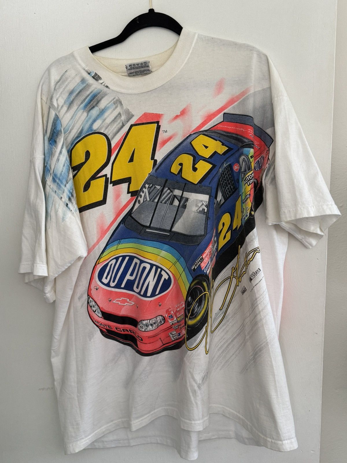 NASCAR Jeff Gordon AOP Pit Stop Tee Size US XXL / EU 58 / 5 - 1 Thumbnail