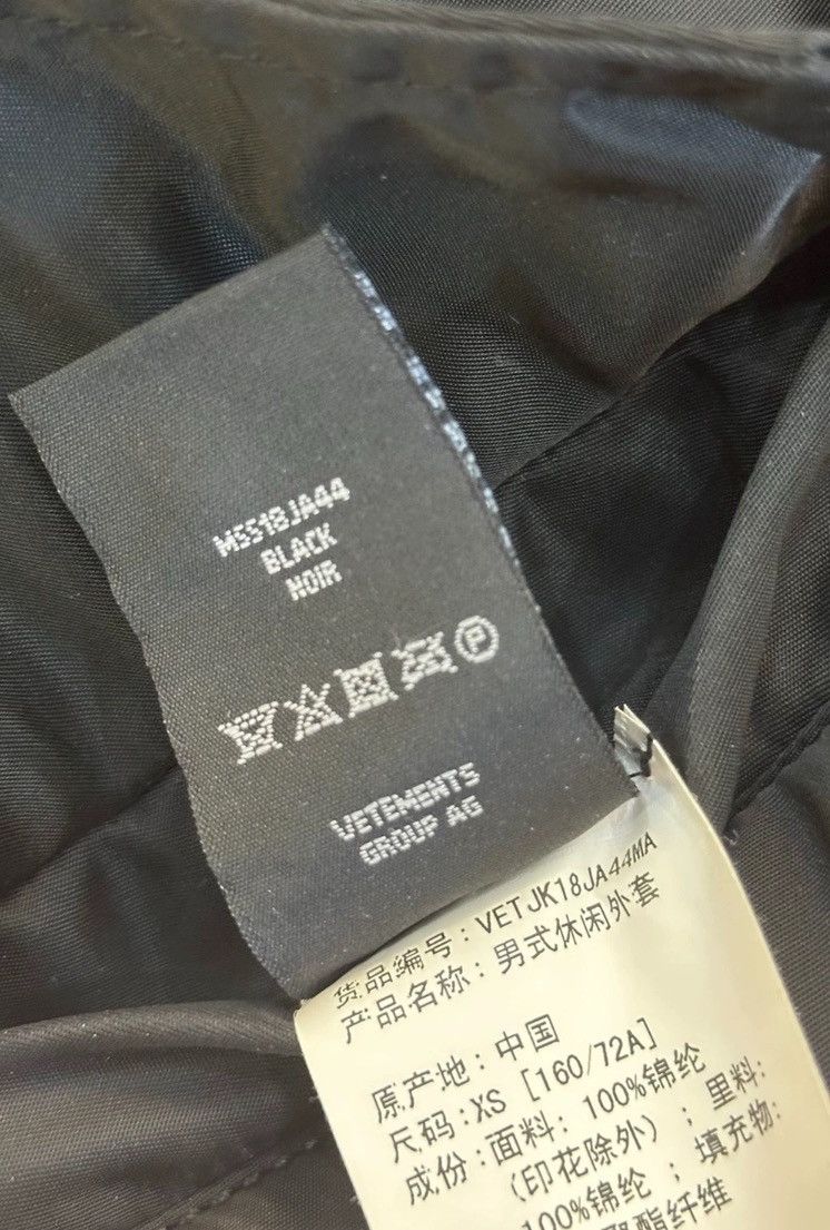 Vetements Vetements Double sided cotton jacket Size US XS / EU 42 / 0 - 8 Thumbnail