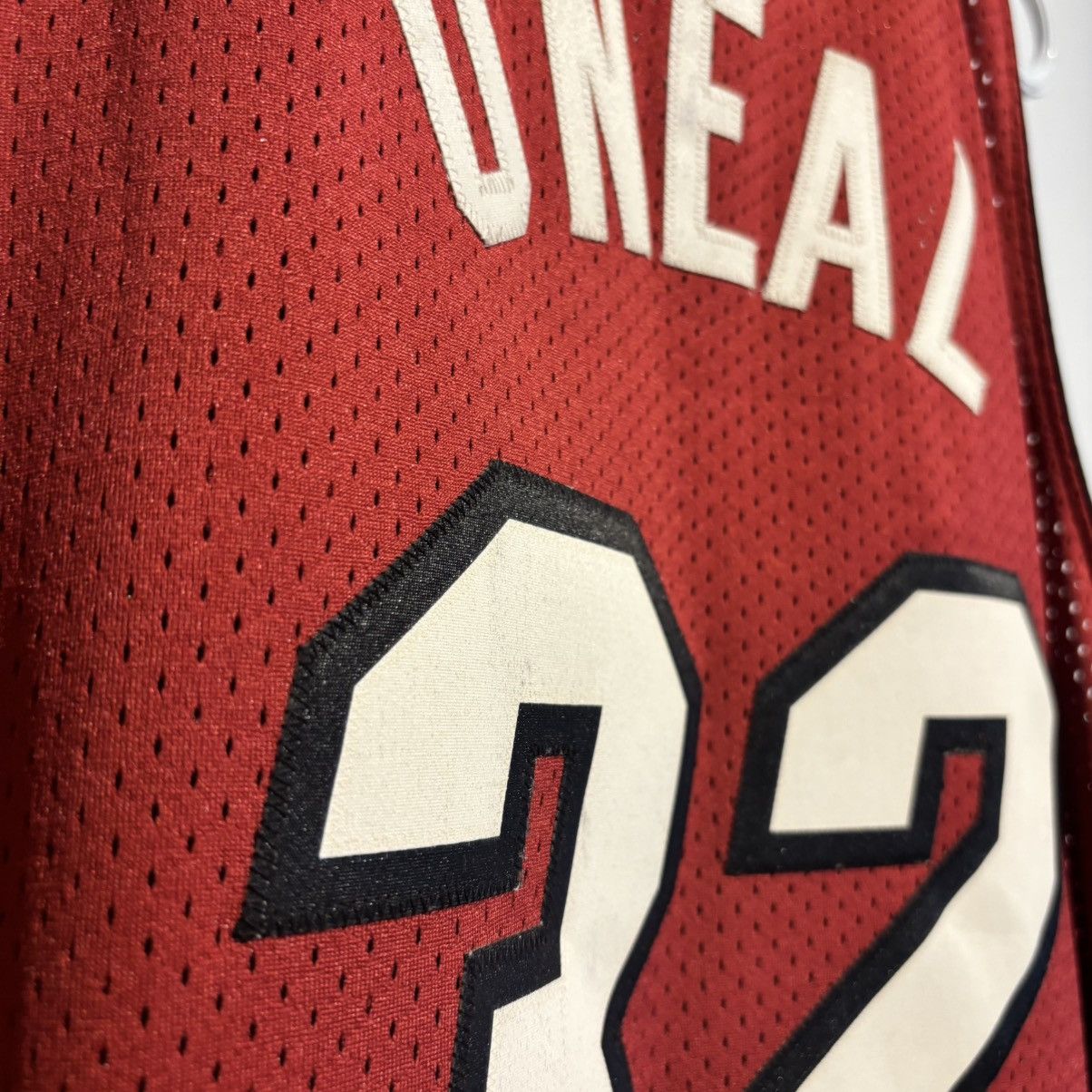 NBA Shaquille O'Neal Miami Heat Swingman Jersey Reebok NBA Red Size US L / EU 52-54 / 3 - 12 Thumbnail