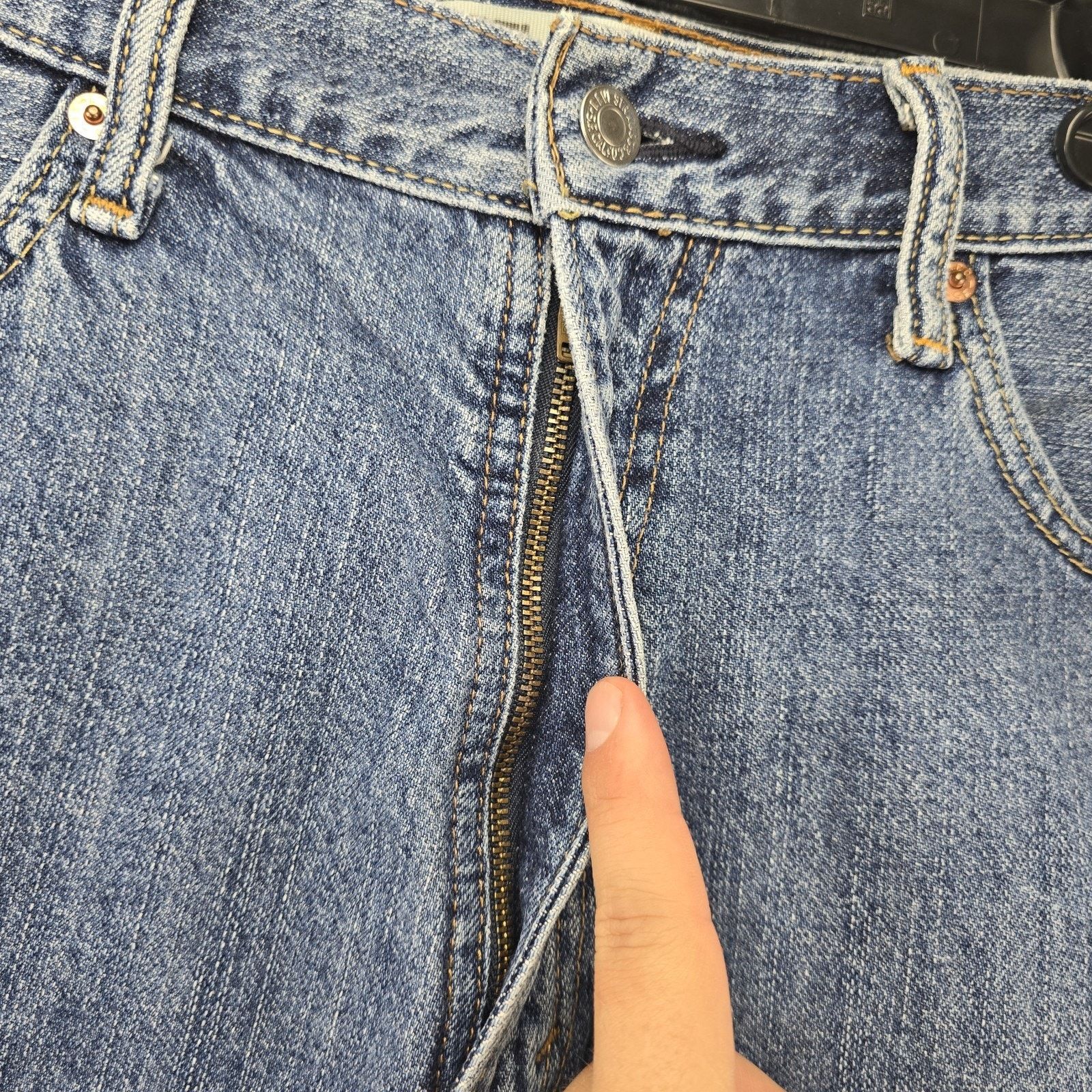 Levi's Levis 550 Jorts Jean Shorts Denim Size 36 (Fits 35x9) Y2K Size US 36 / EU 52 - 2 Thumbnail