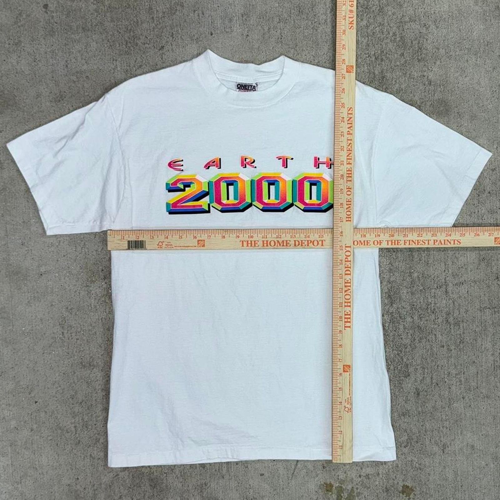 Vintage Large - Vintage y2k earth 2000 t-shirt Size US L / EU 52-54 / 3 - 2 Thumbnail