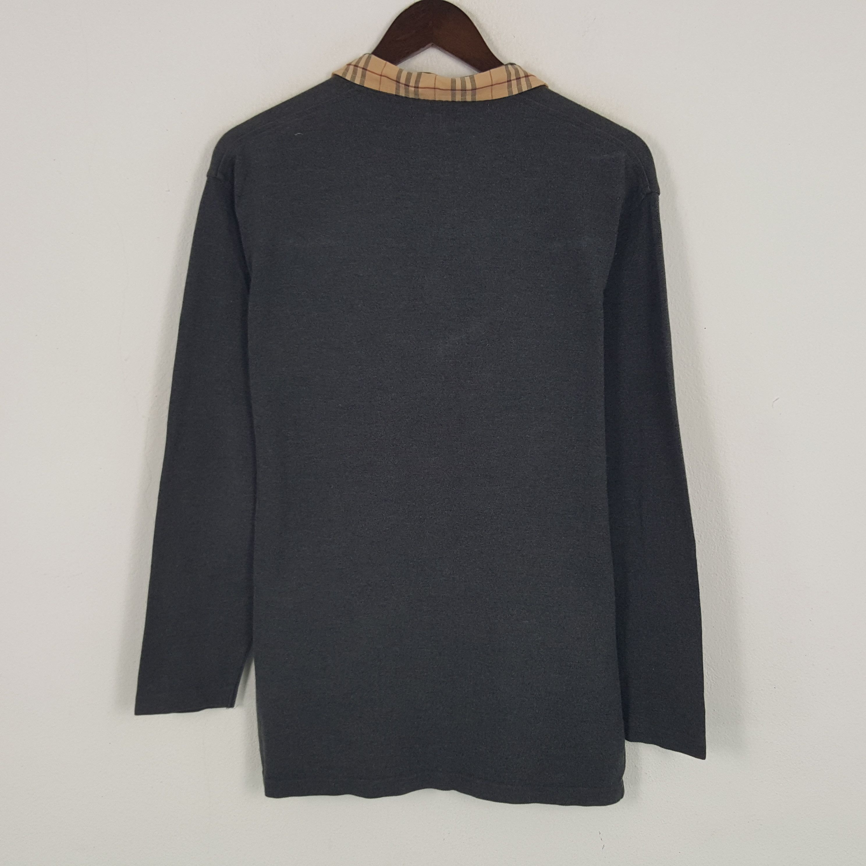 Burberry × Vintage Vintage Burberry London Polos Shirt Size US L / EU 52-54 / 3 - 2 Thumbnail