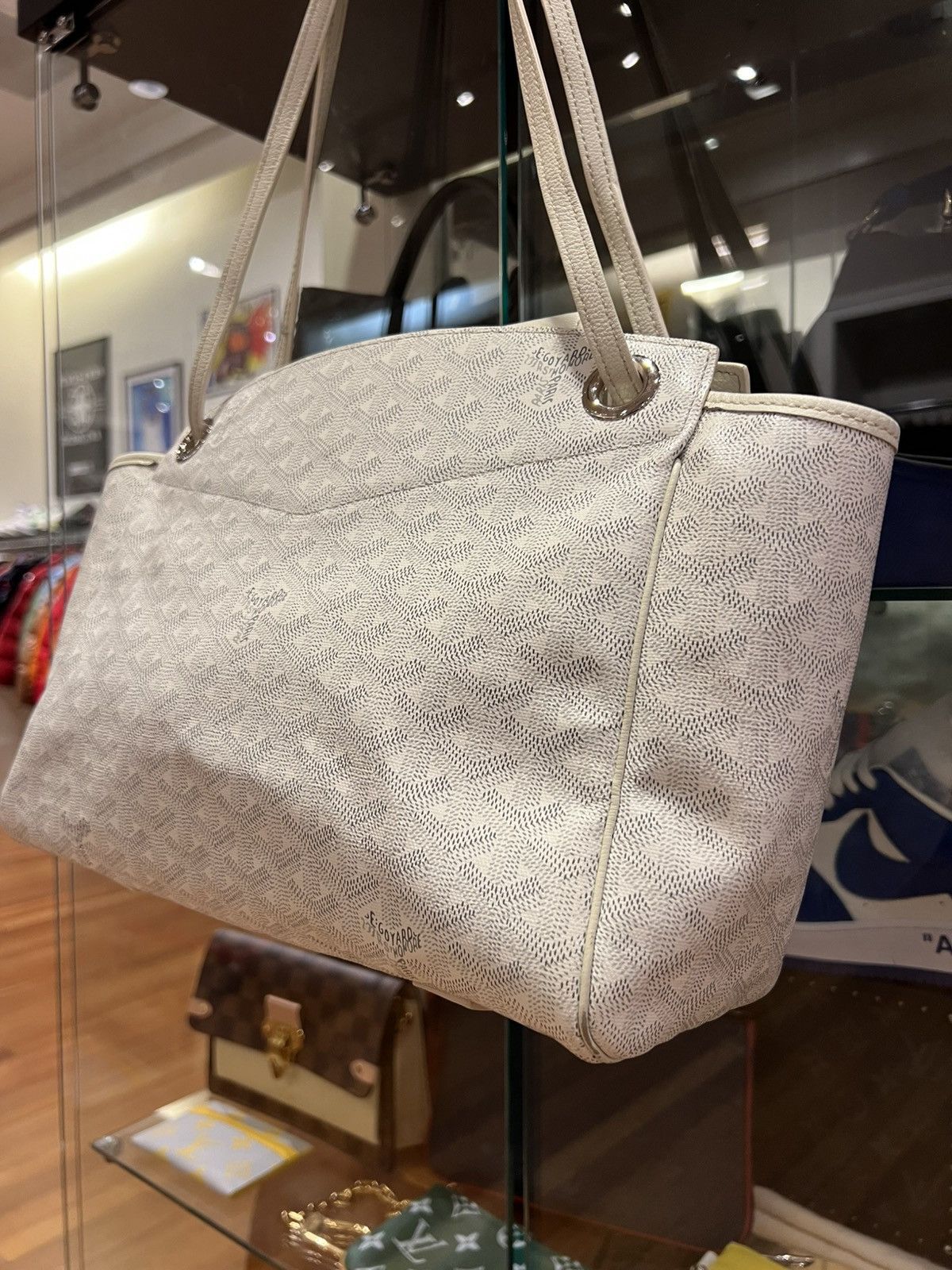 Goyard Goyard Rouette PM Handbag White Size ONE SIZE - 3 Thumbnail