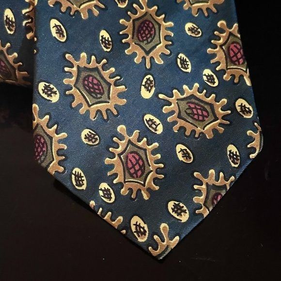Christian Dior Monsieur × Dior Dior Mid Century Modern Sunflower Floral Neckwear Tie 100% A Size ONE SIZE - 1 Thumbnail