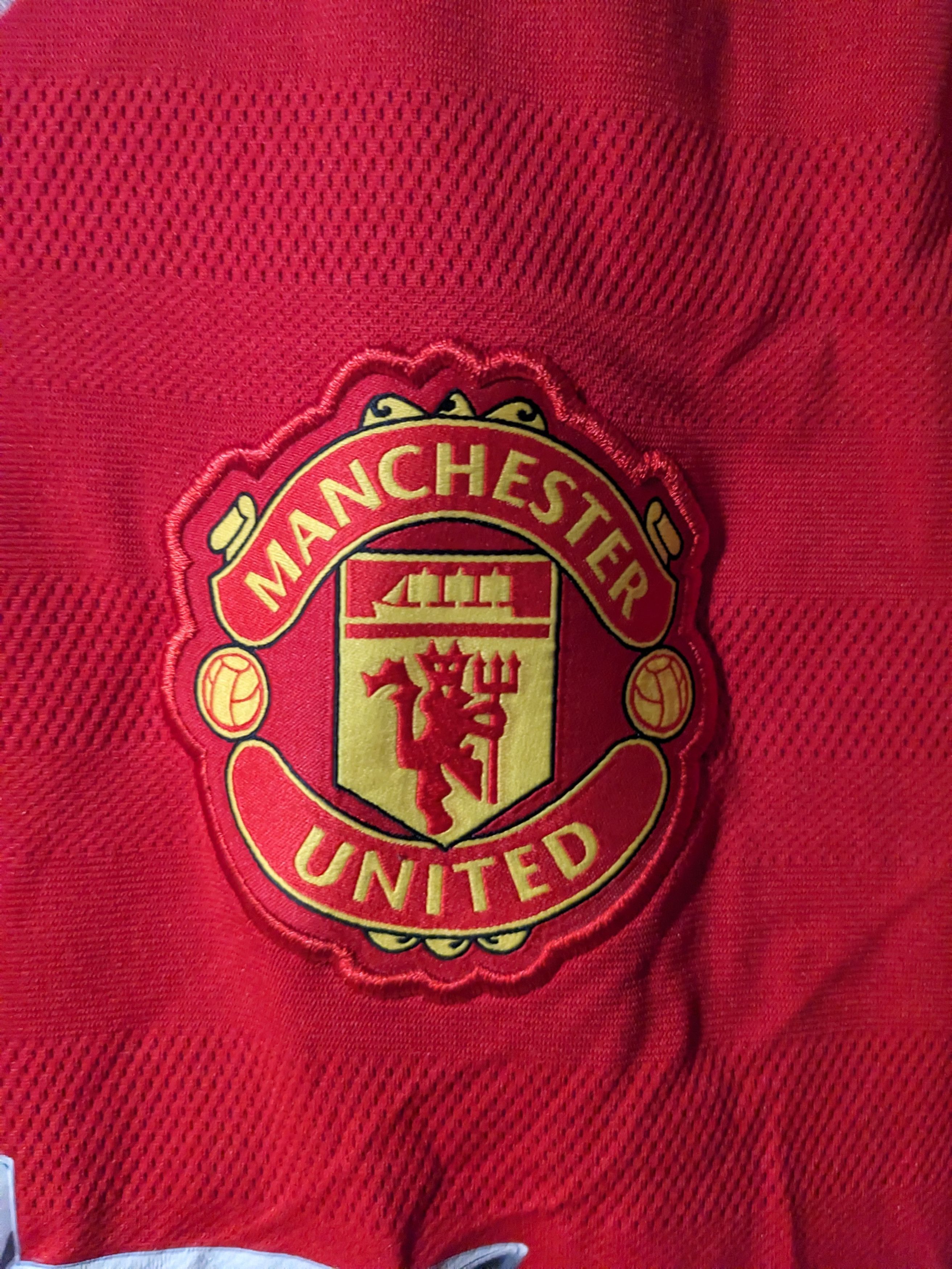 Fila × Vintage Adidas Manchester United Chevrolet Soccer Football Jersey Size US S / EU 44-46 / 1 - 3 Thumbnail
