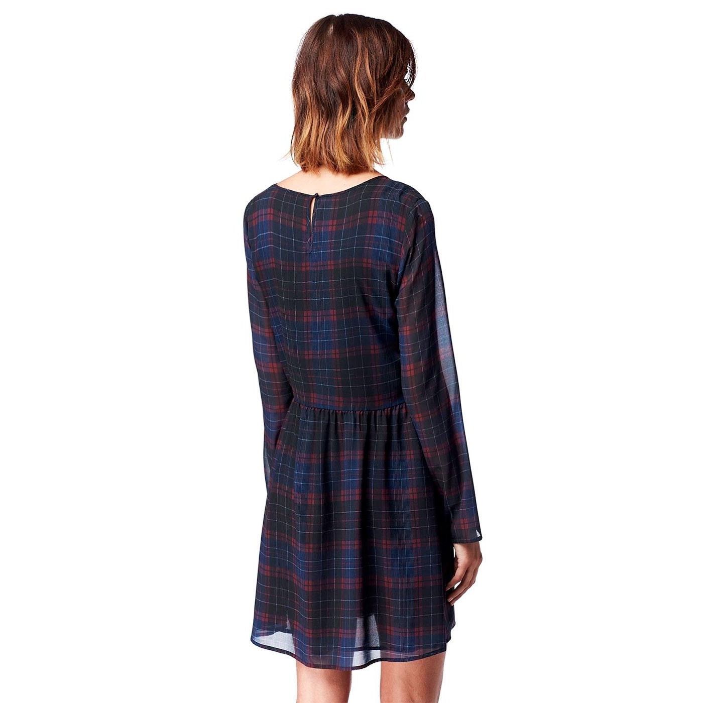 Pepe Jeans Pepe Jeans | Bloom Retro Tartan Plaid Babydall Dress Size L / US 10 / IT 46 - 3 Thumbnail