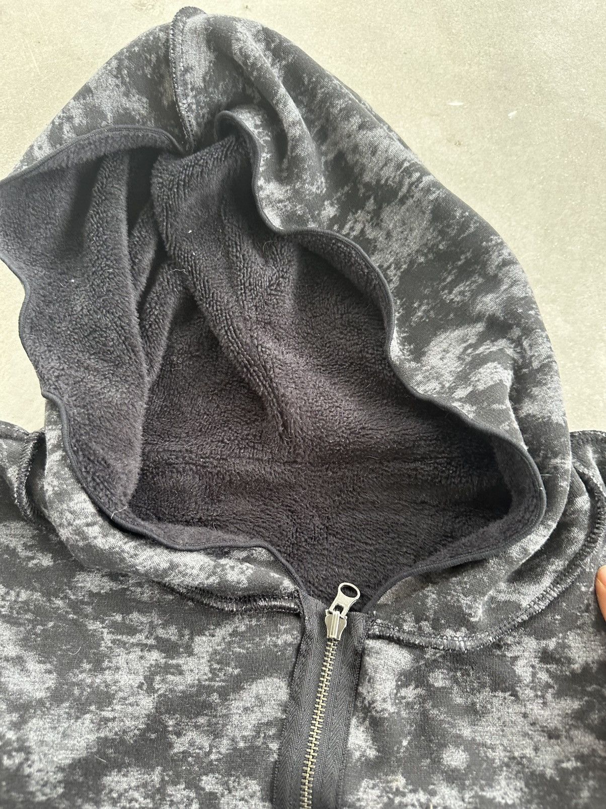 Japanese Brand CAMO FLARE ZIPPED HOODIE Size L / US 10 / IT 46 - 3 Thumbnail