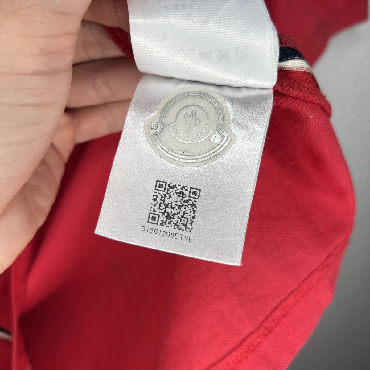 Moncler Moncler Polo Maglia Manica Corta Shirt Tshirt Tee Red Logo Size US M / EU 48-50 / 2 - 8 Thumbnail