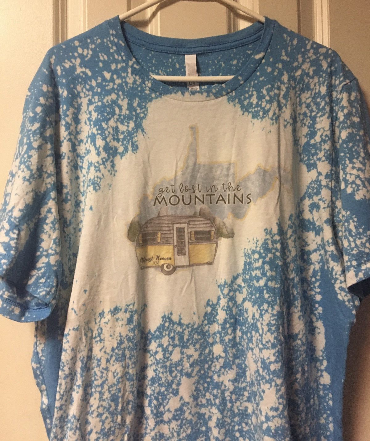 Canvas New Canvas Women’s Top 2X West Virginia Get Lost Mountains Size XXL / US 16-18 / IT 52-54 - 6 Thumbnail
