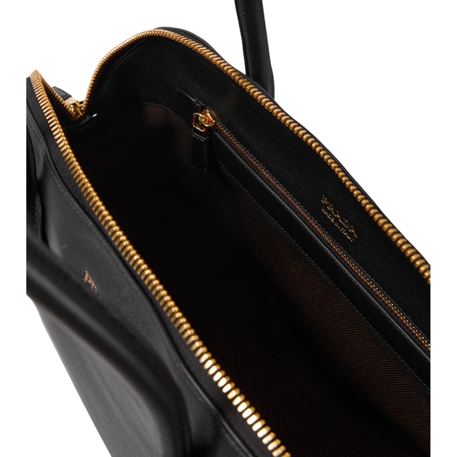 Prada PRADA Large $5000 Black Leather Tote Bag New & Authentic Size ONE SIZE - 2 Thumbnail