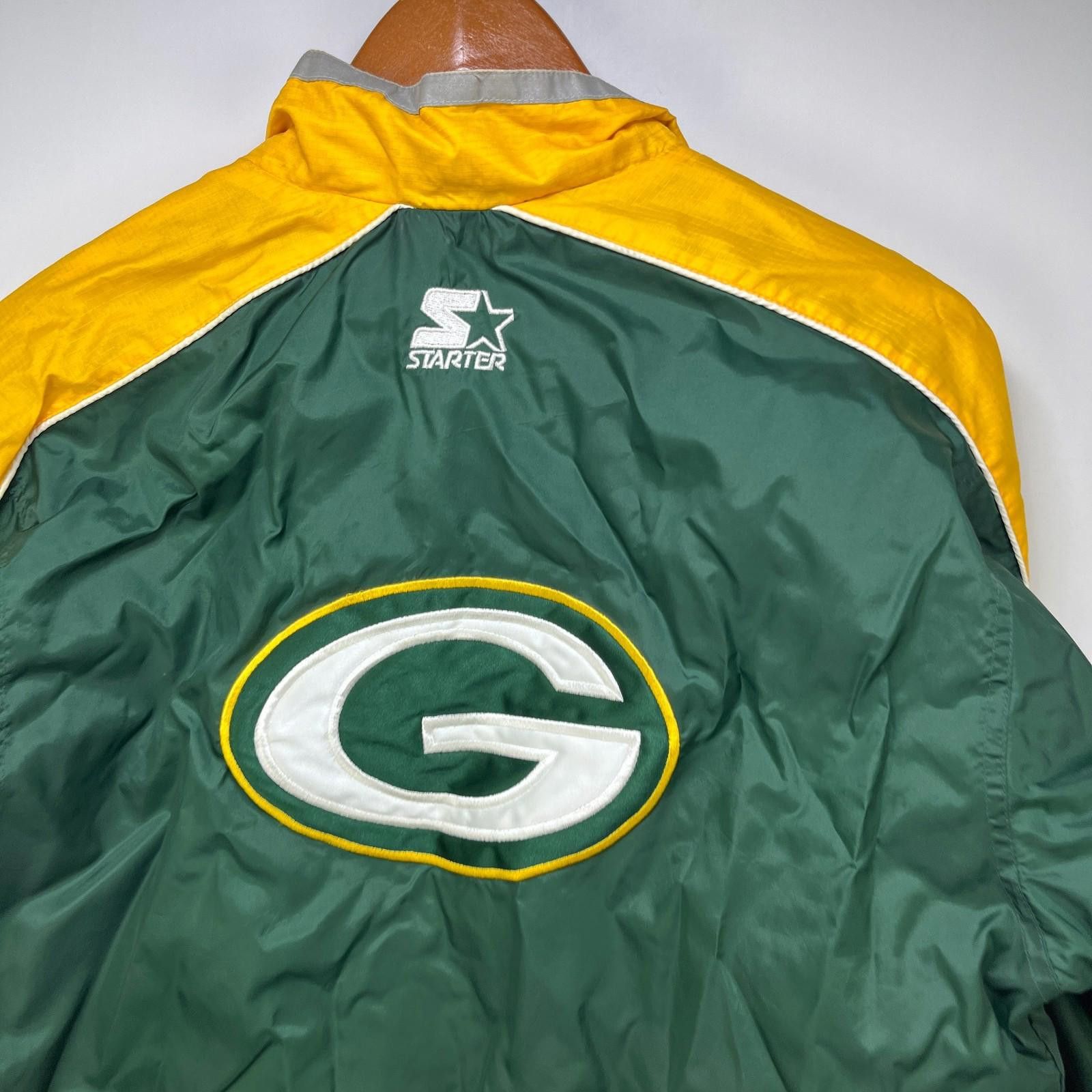 Starter Vintage 90s Starter Green Bay Packers Jacket Youth Large Size ONE SIZE - 5 Thumbnail