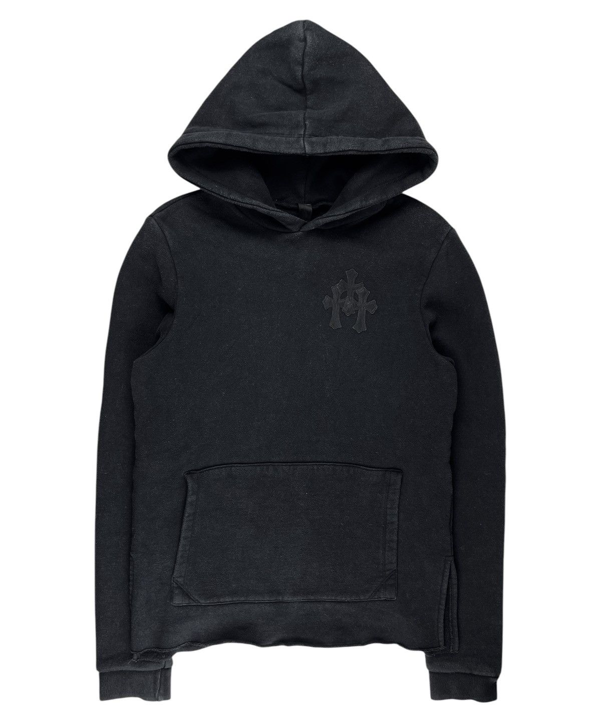 Chrome Hearts Chrome Hearts Leather Cross Patch Double