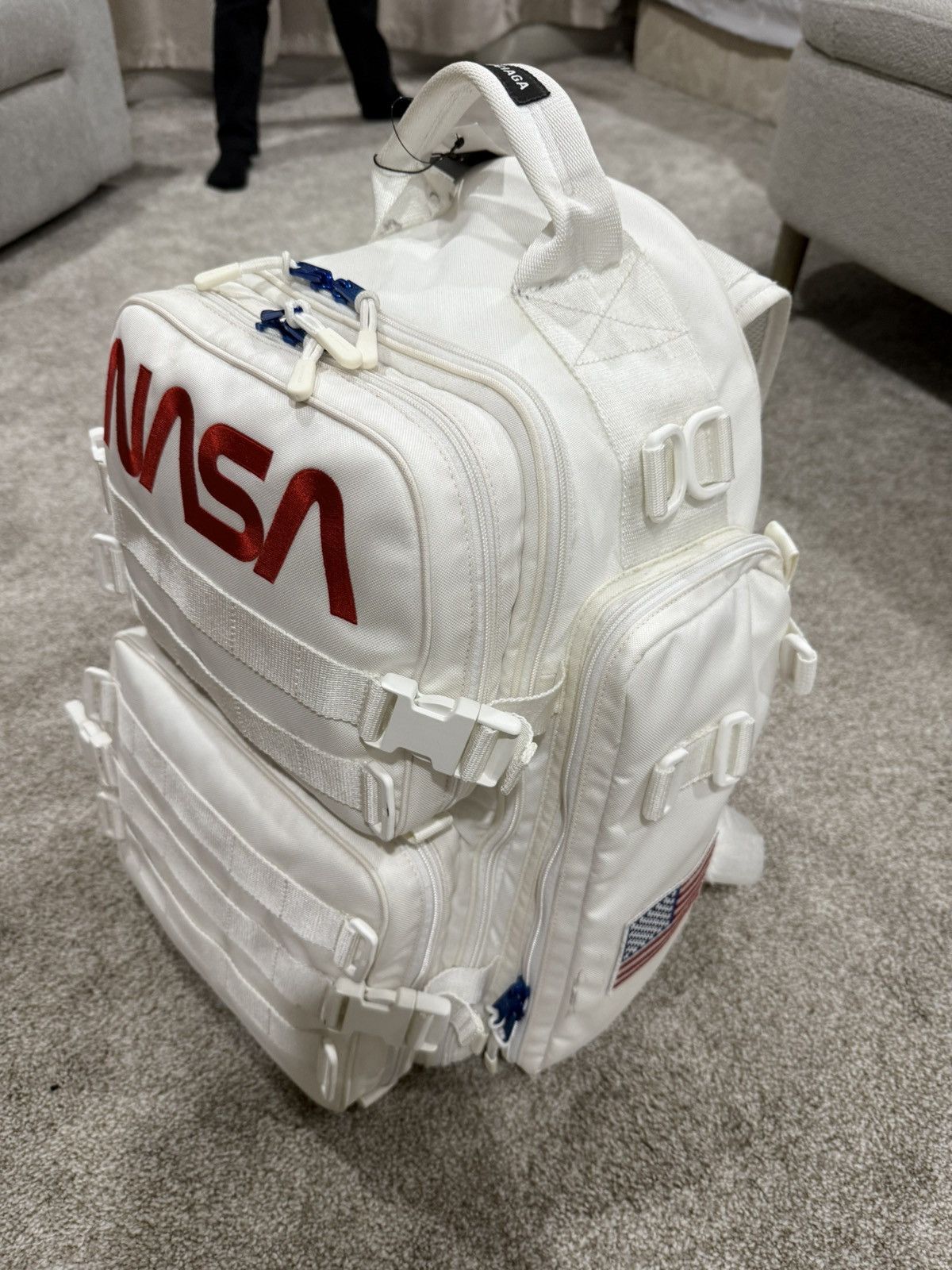 Balenciaga *RARE* Balenciaga AW21 Afterworld Astronauts NASA Backpack Size ONE SIZE - 3 Thumbnail