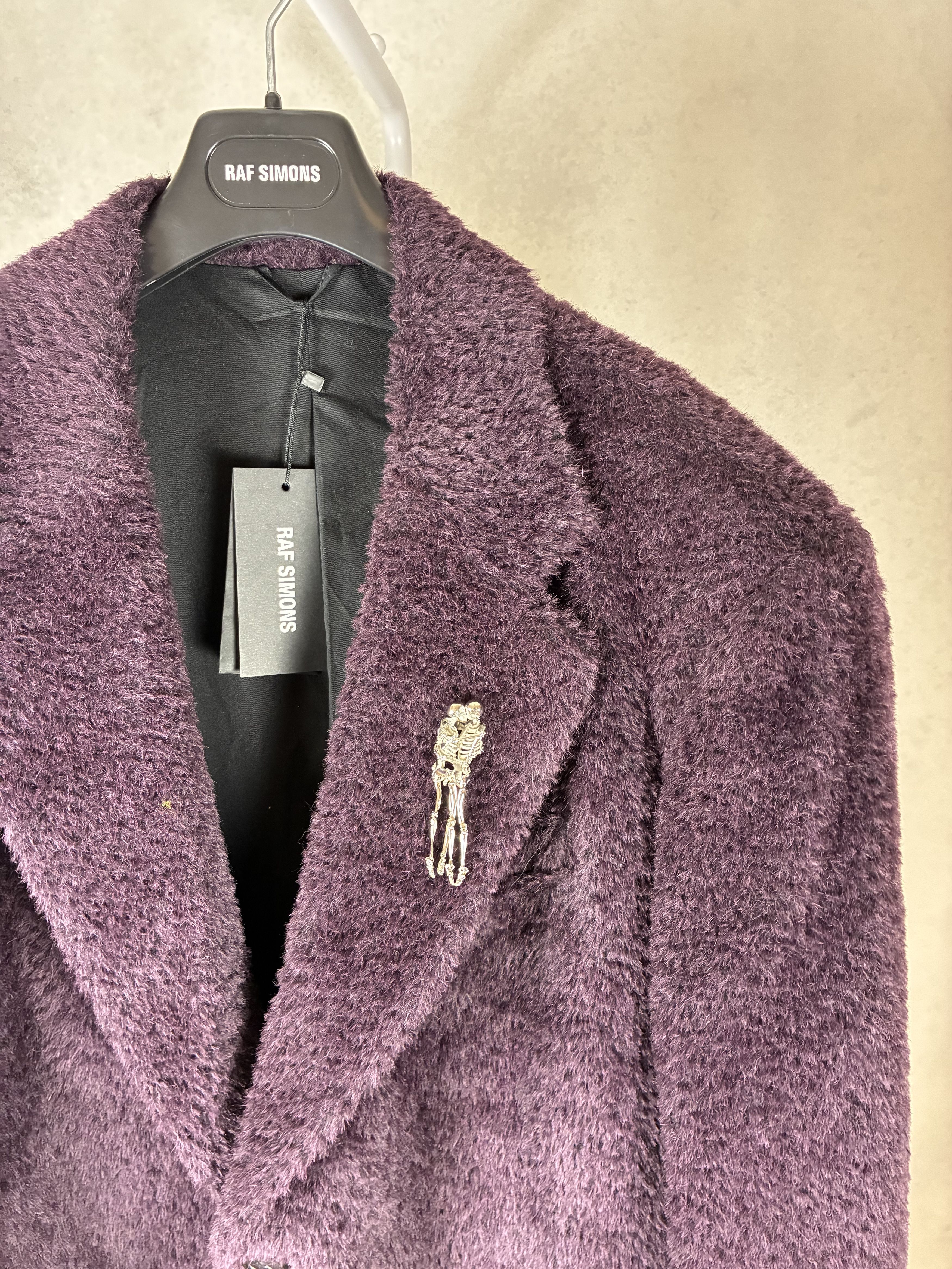 Raf Simons RARE Raf Simons AW22 Runway Fuzzy Blazer Size US S / EU 44-46 / 1 - 3 Thumbnail