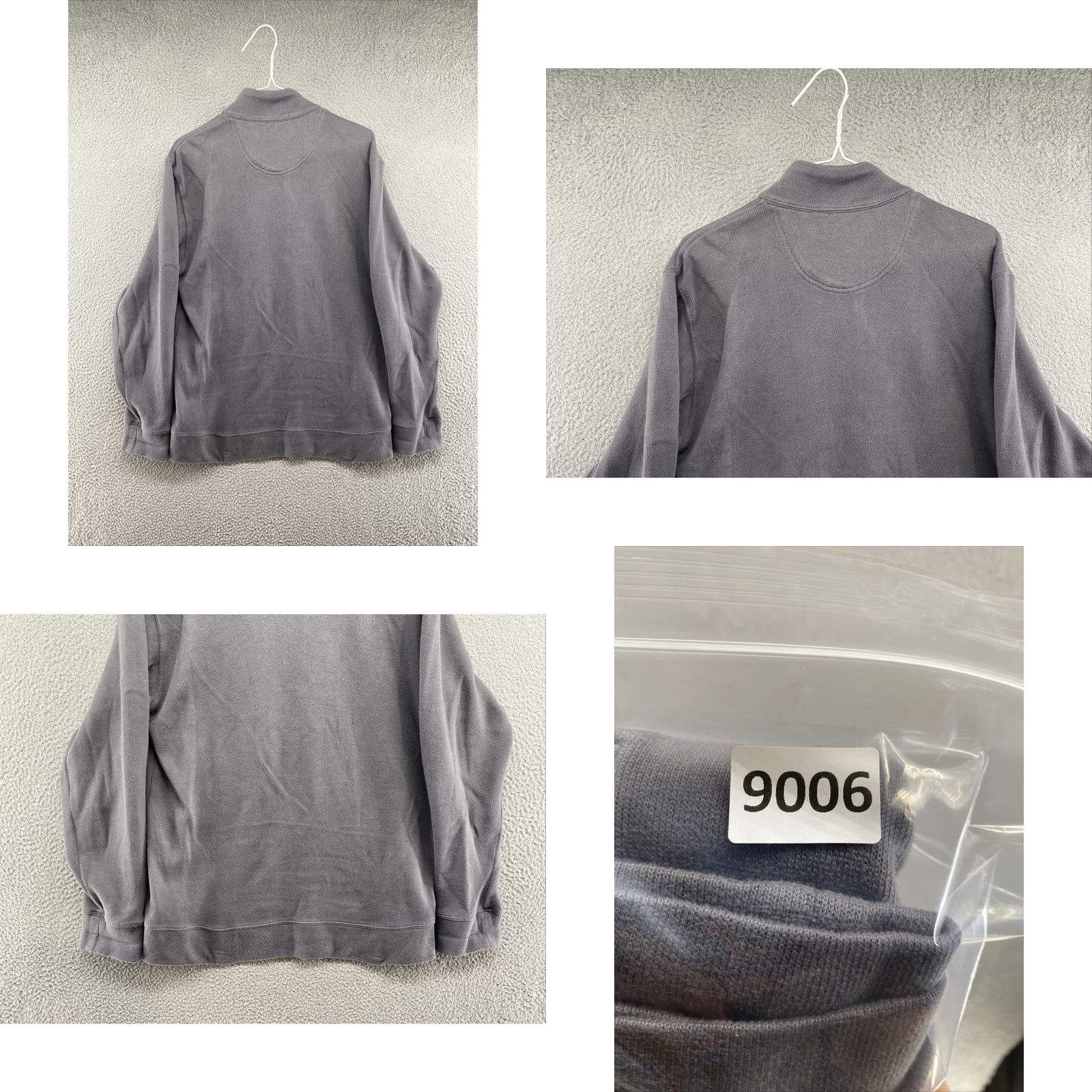 Lands' End Lands' End Mens Gray 1/4 Zip Golf Knit Sweater Jacket Size M Pullover Jacket Zip Sweatshirt Long Sleeve All Seasons Casual Outdoor Classic Mens Size US M / EU 48-50 / 2 - 8 Thumbnail