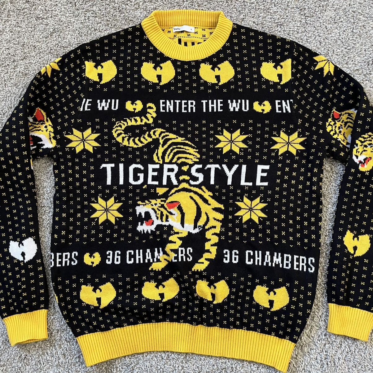Wu-Tang Clan Wu-Tang Sweater Size Large XMas Christmas Tiger Rza Gza ODB Size US L / EU 52-54 / 3 - 3 Thumbnail