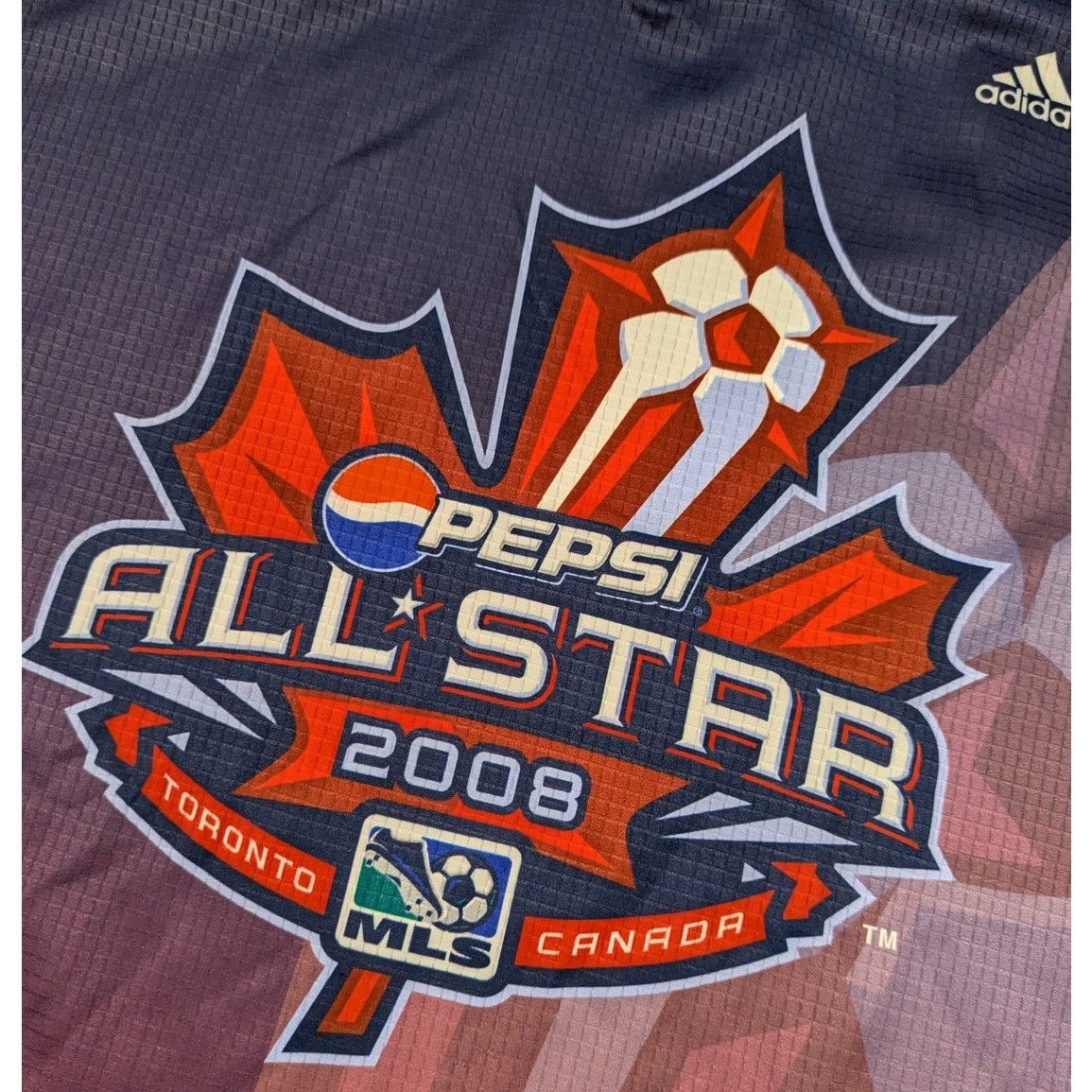Adidas 2008 MLS Pepsi All Star Game Toronto promo jersey Size US M / EU 48-50 / 2 - 3 Thumbnail