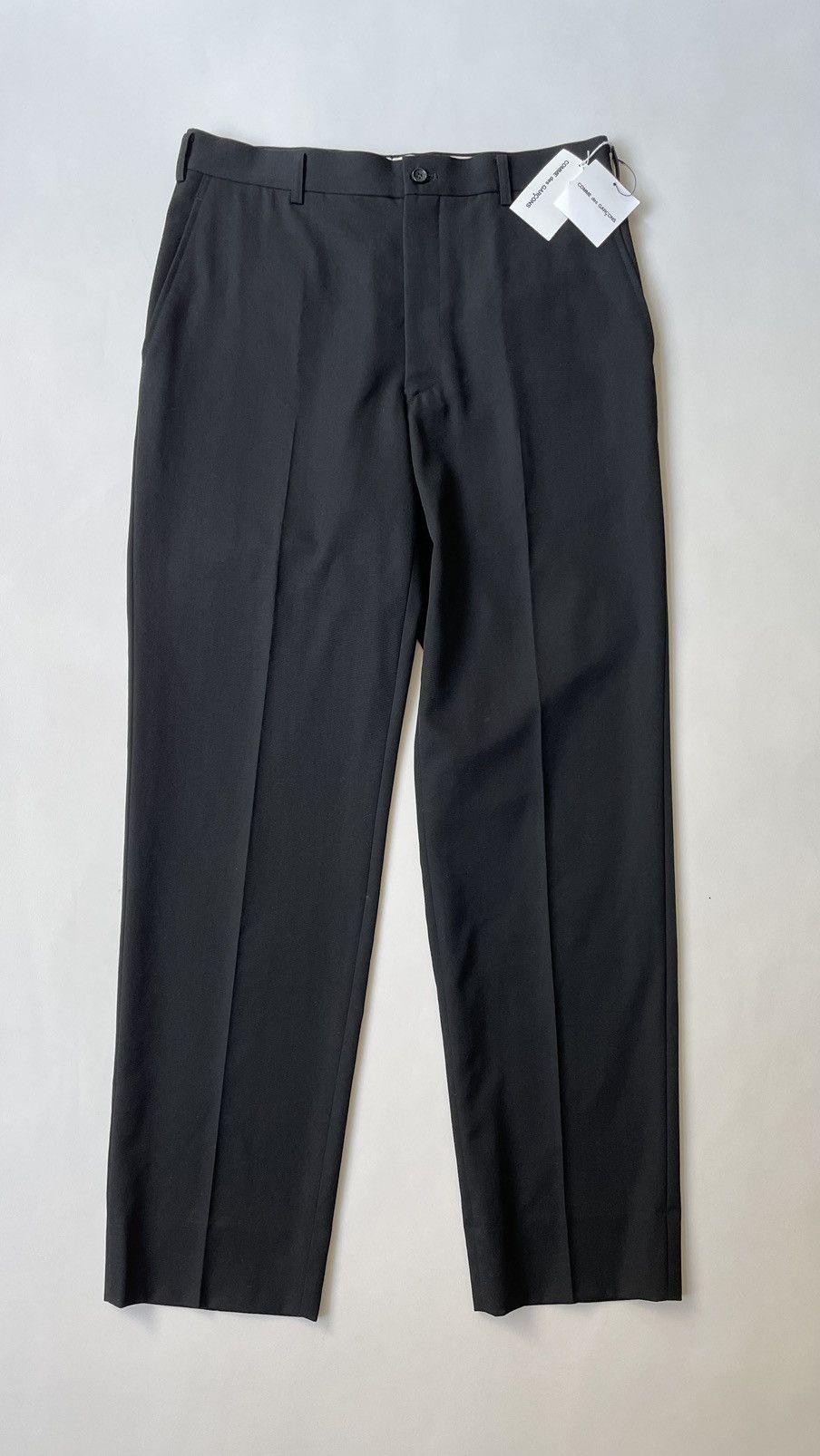 image of Comme Des Garcons A/w 09 Black Wool Trousers, Men's (Size 32)